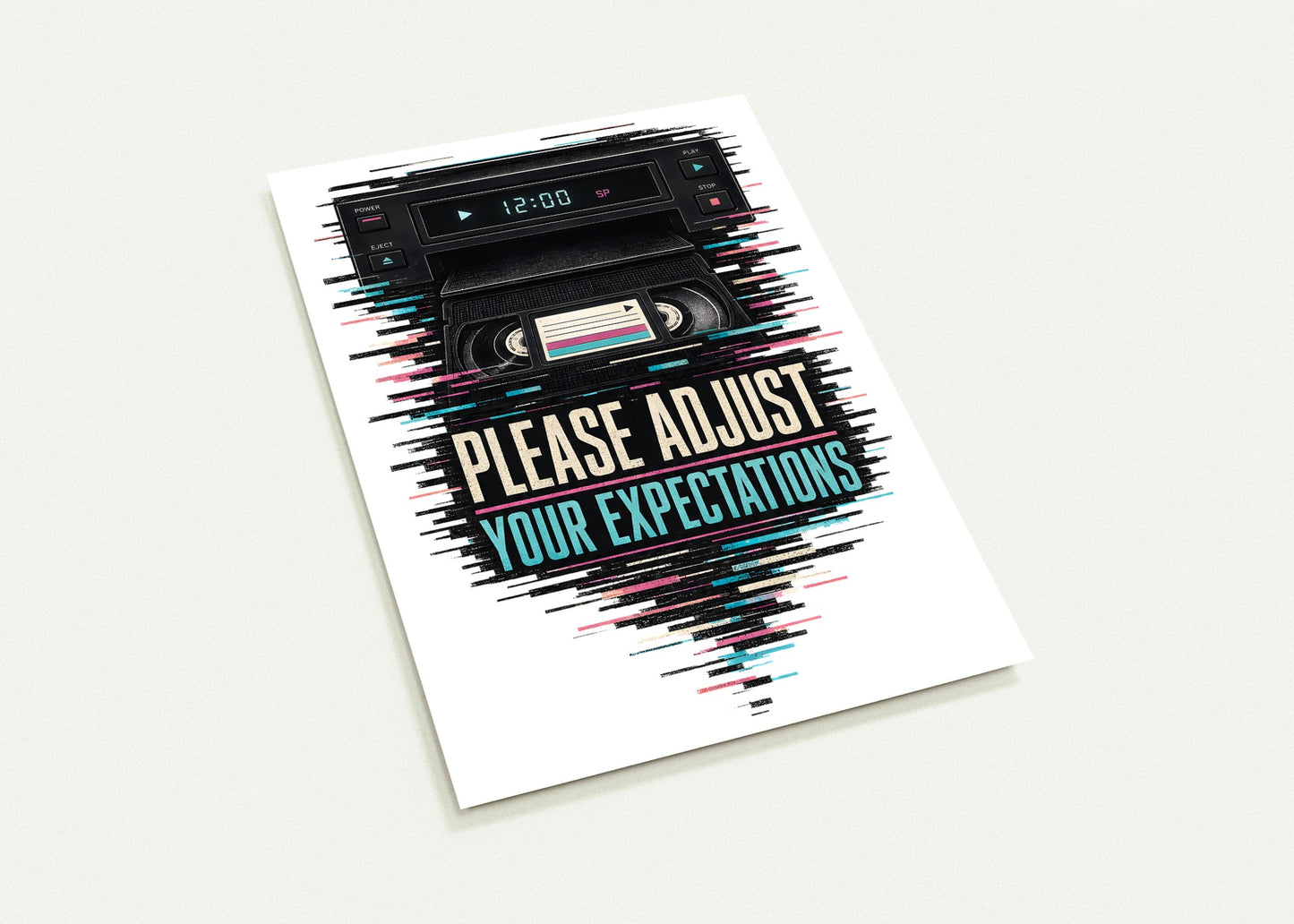 Please Adjust Your Expectations Postcard Pack — product view 3