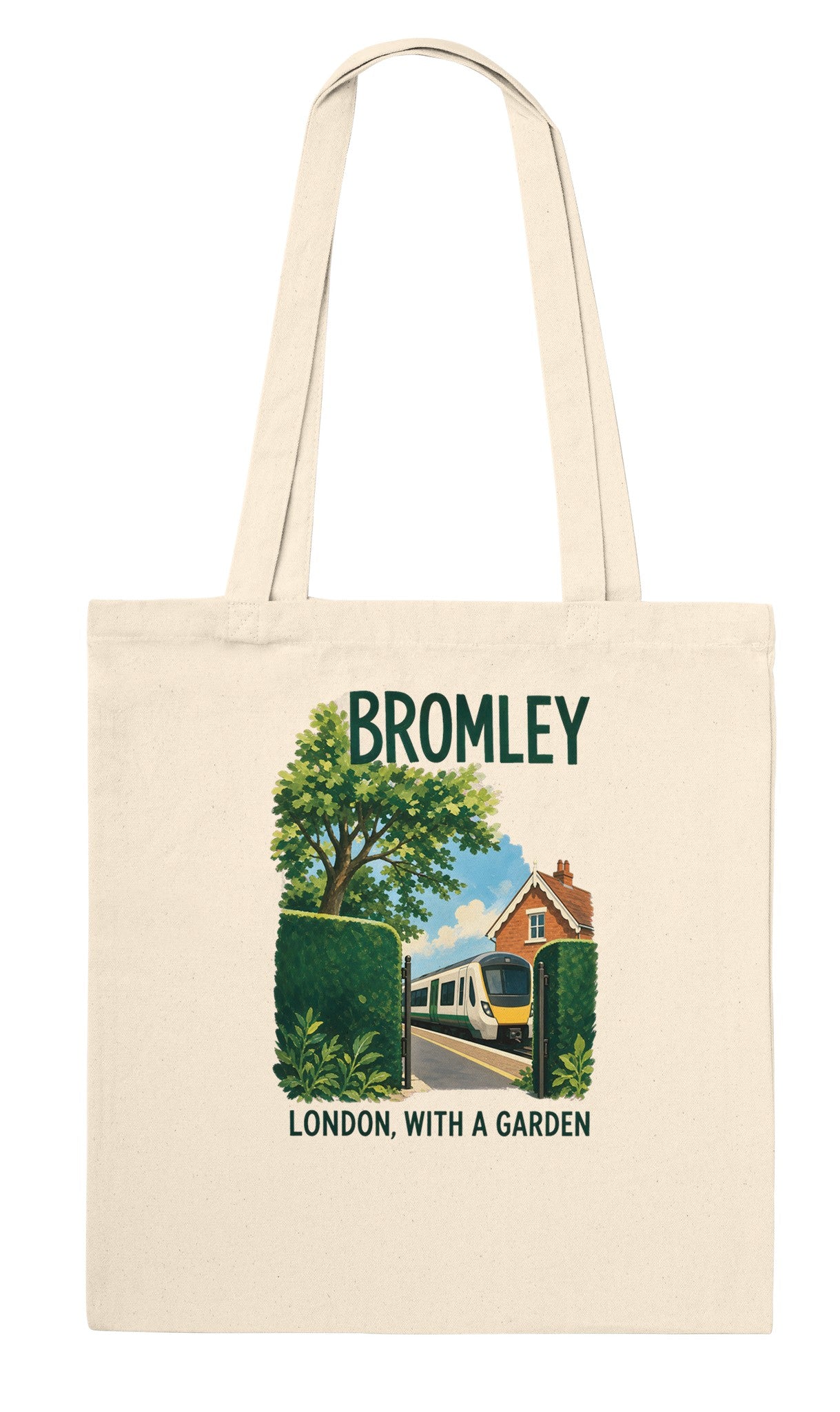 Bromley: London with a Garden Tote Bag — product view 6