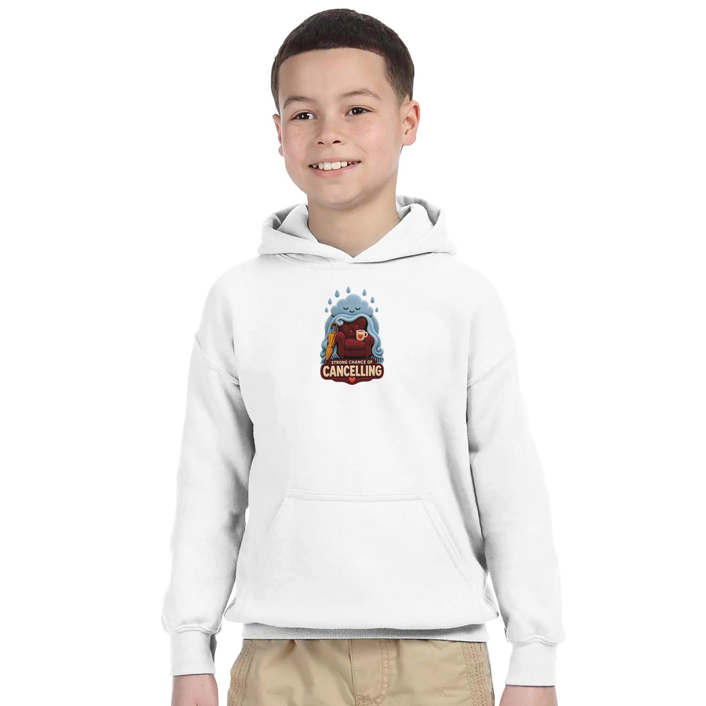 Strong Chance of Cancelling Kids' Hoodie — product view 14
