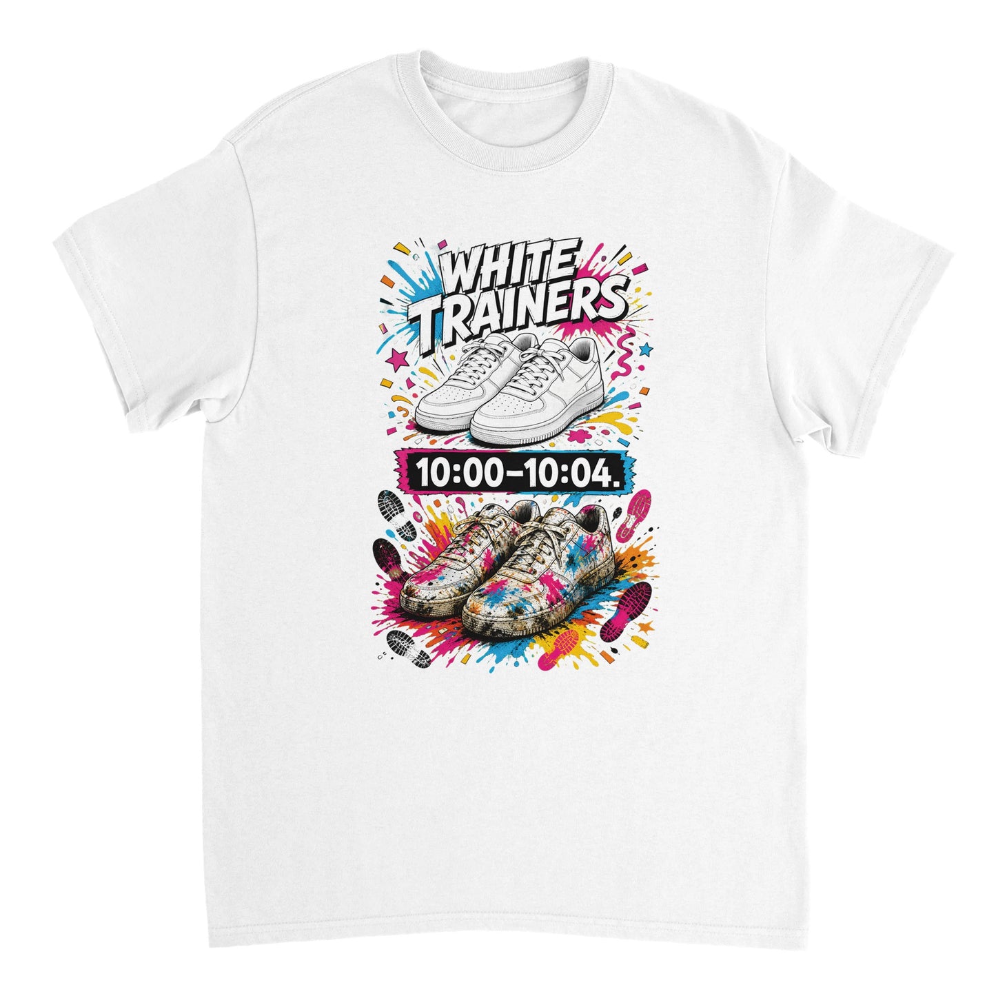 White Trainers: 10:00–10:04 T-shirt — product view 7