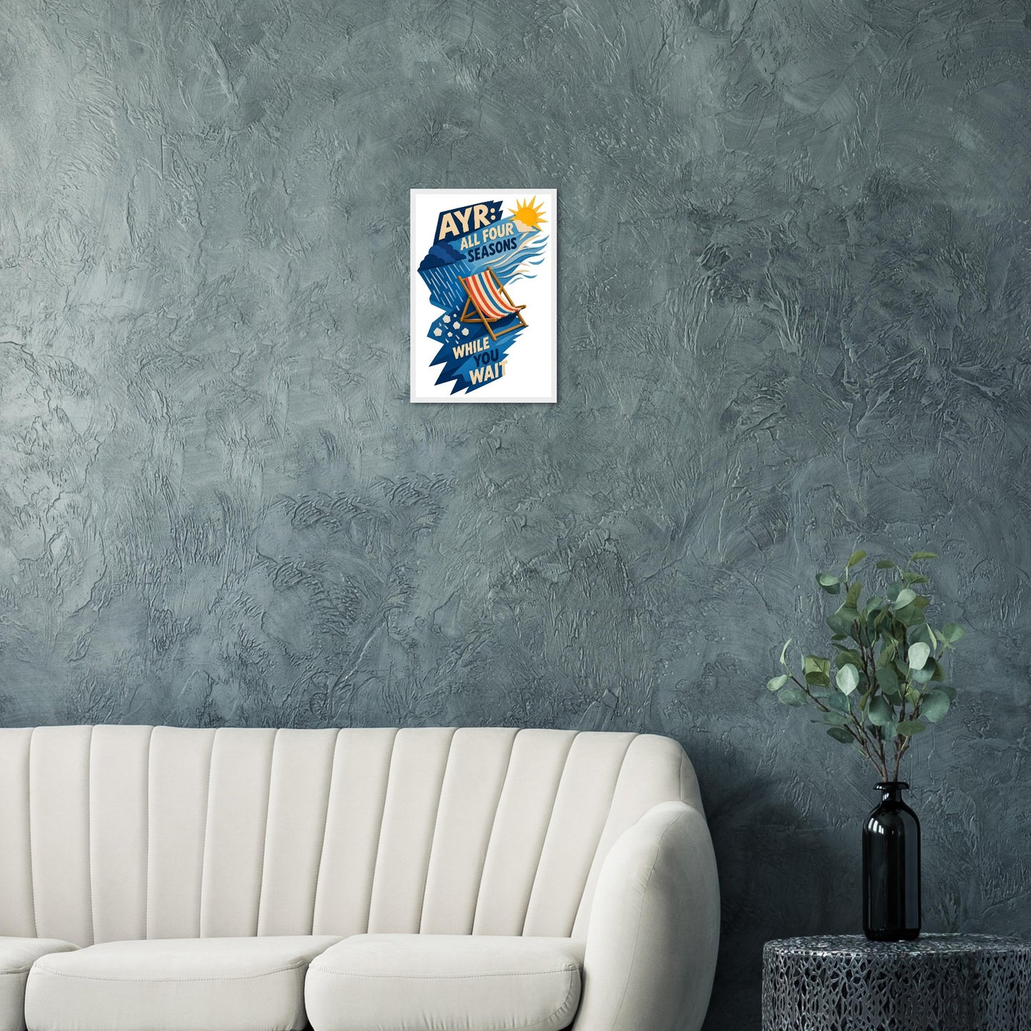 Ayr: All Four Seasons While You Wait Framed Wall Art — product view 12