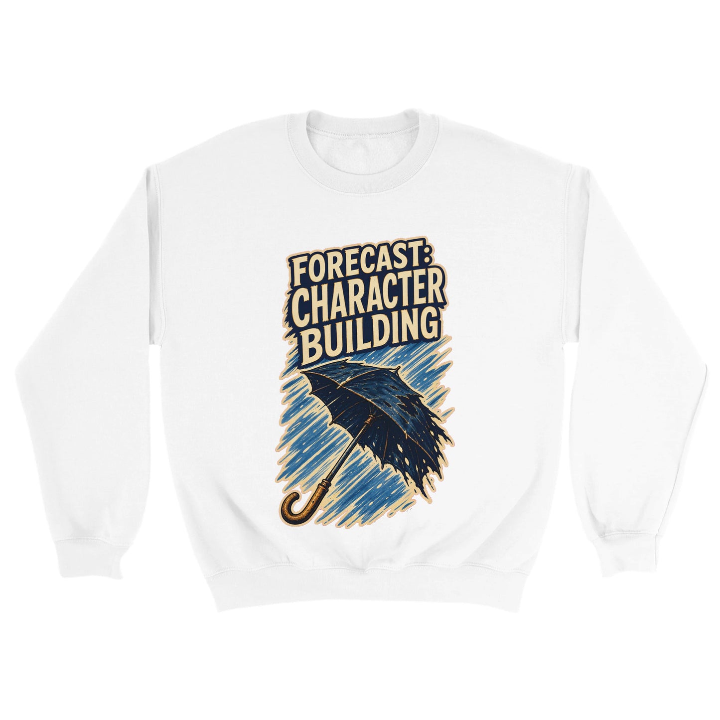 Forecast: Character Building – British Weather Sweatshirt — product view 18