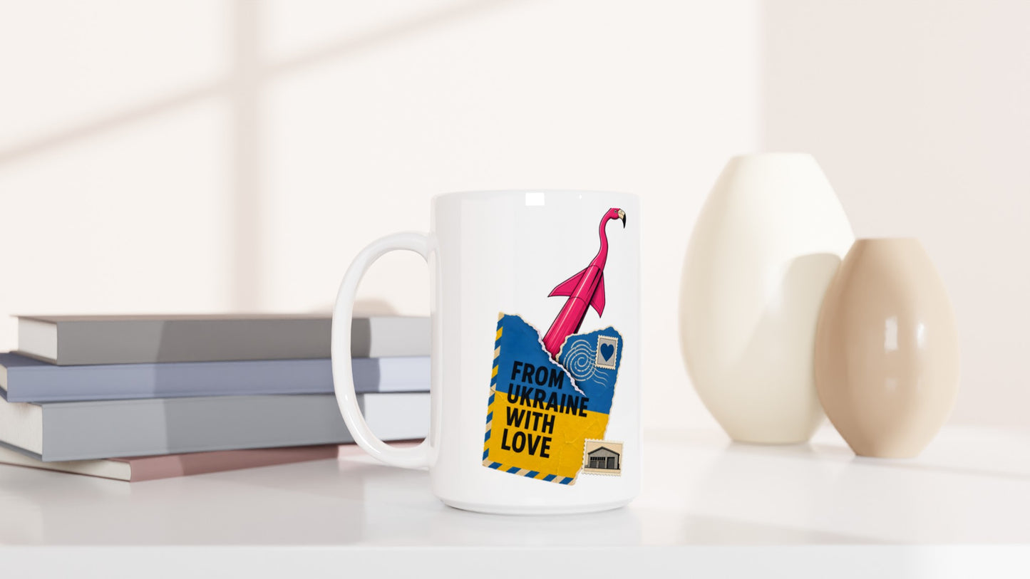 From Ukraine With Love Large Mug — product view 6