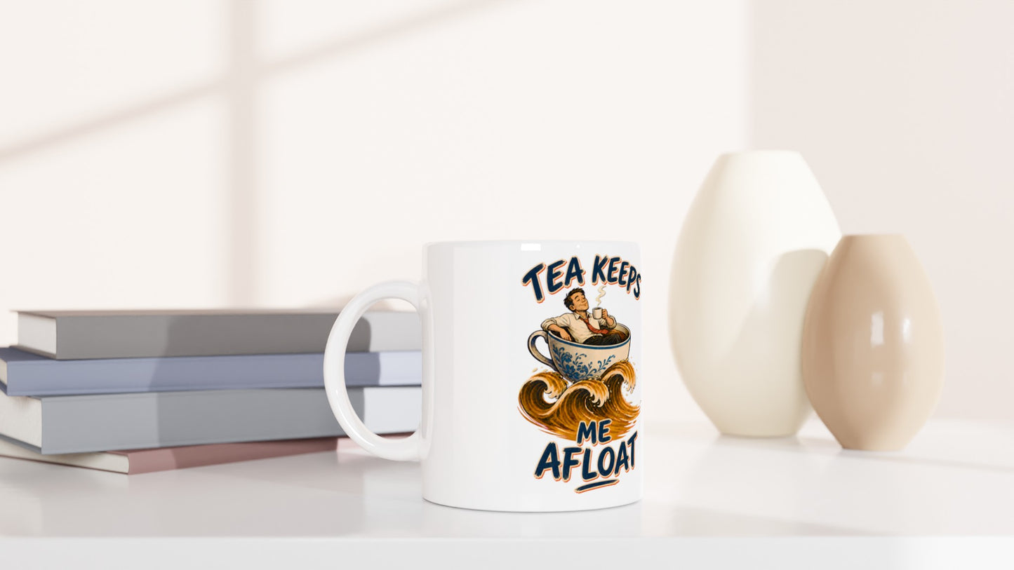 Tea Keeps Me Afloat Mug — product view 5