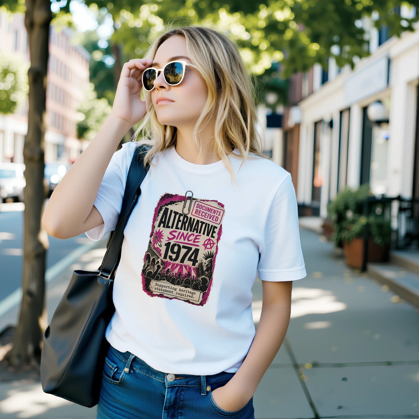 Camden Alternative Since 1974 T-shirt — Illustrated — product view 9
