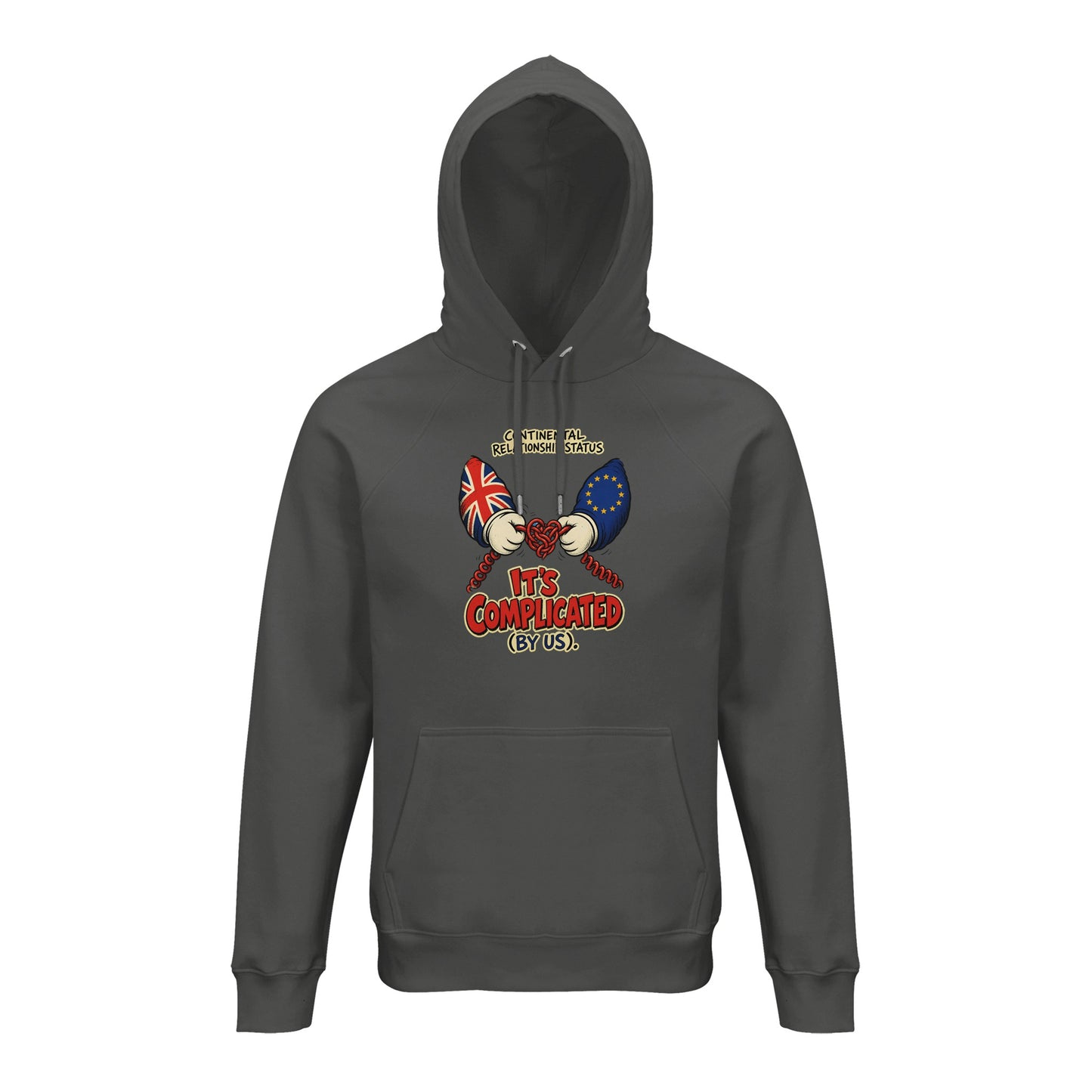 It's Complicated (By Us) UK–EU 1990s Cartoon Hoodie — product view 13