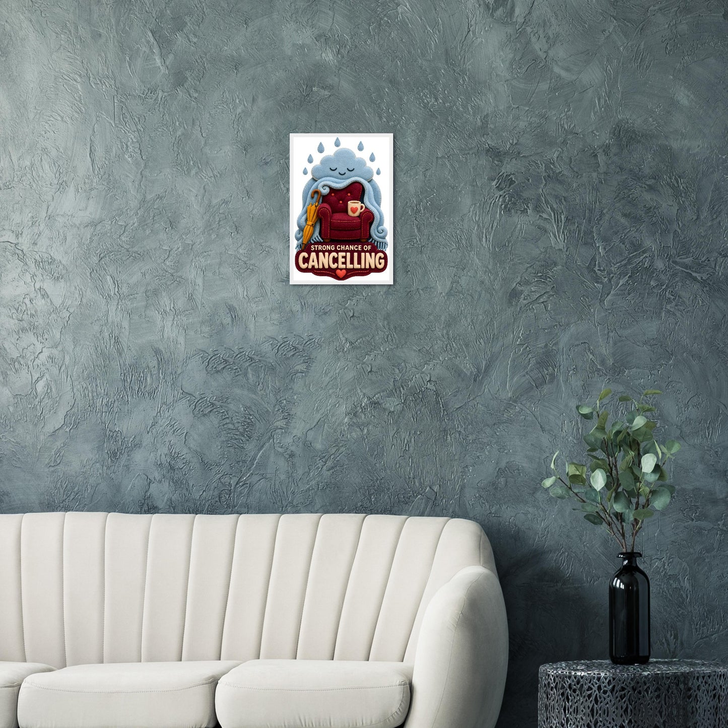 Strong Chance of Cancelling Framed Wall Art — product view 12