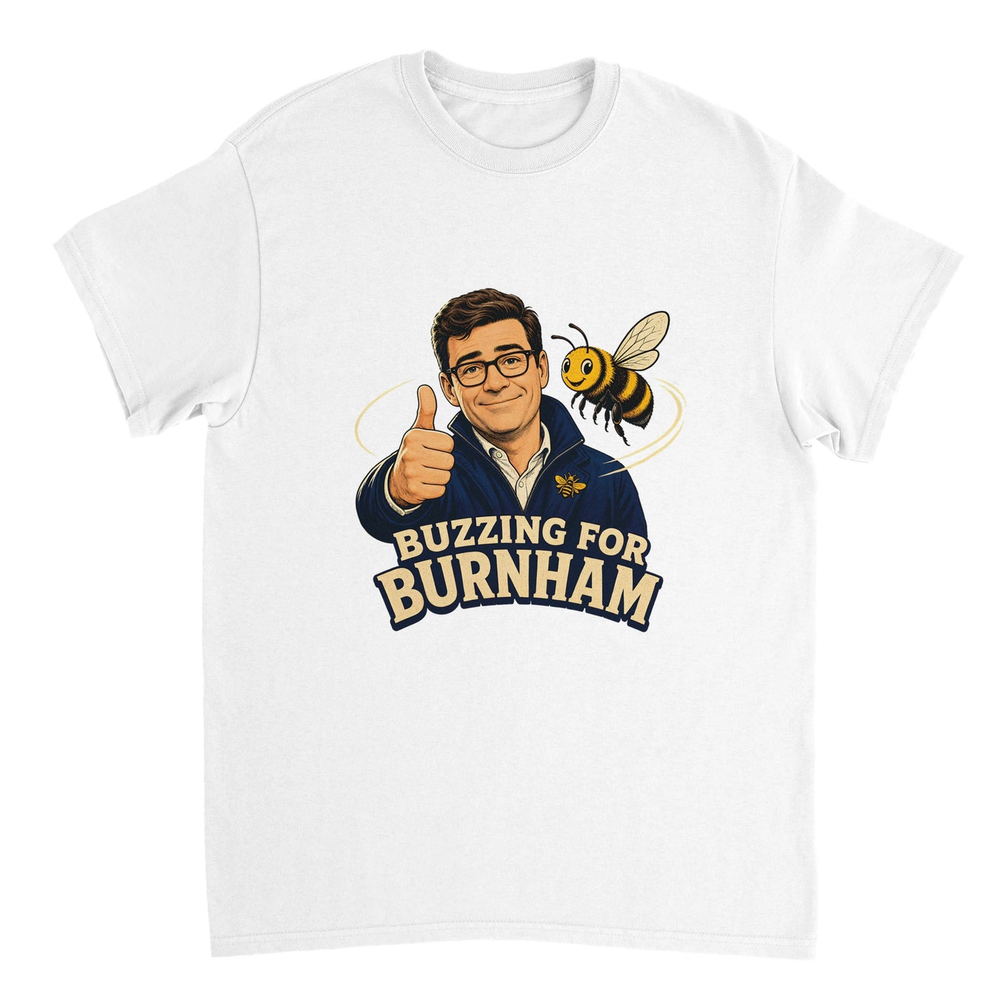 Buzzing for Burnham T-shirt — product view 7