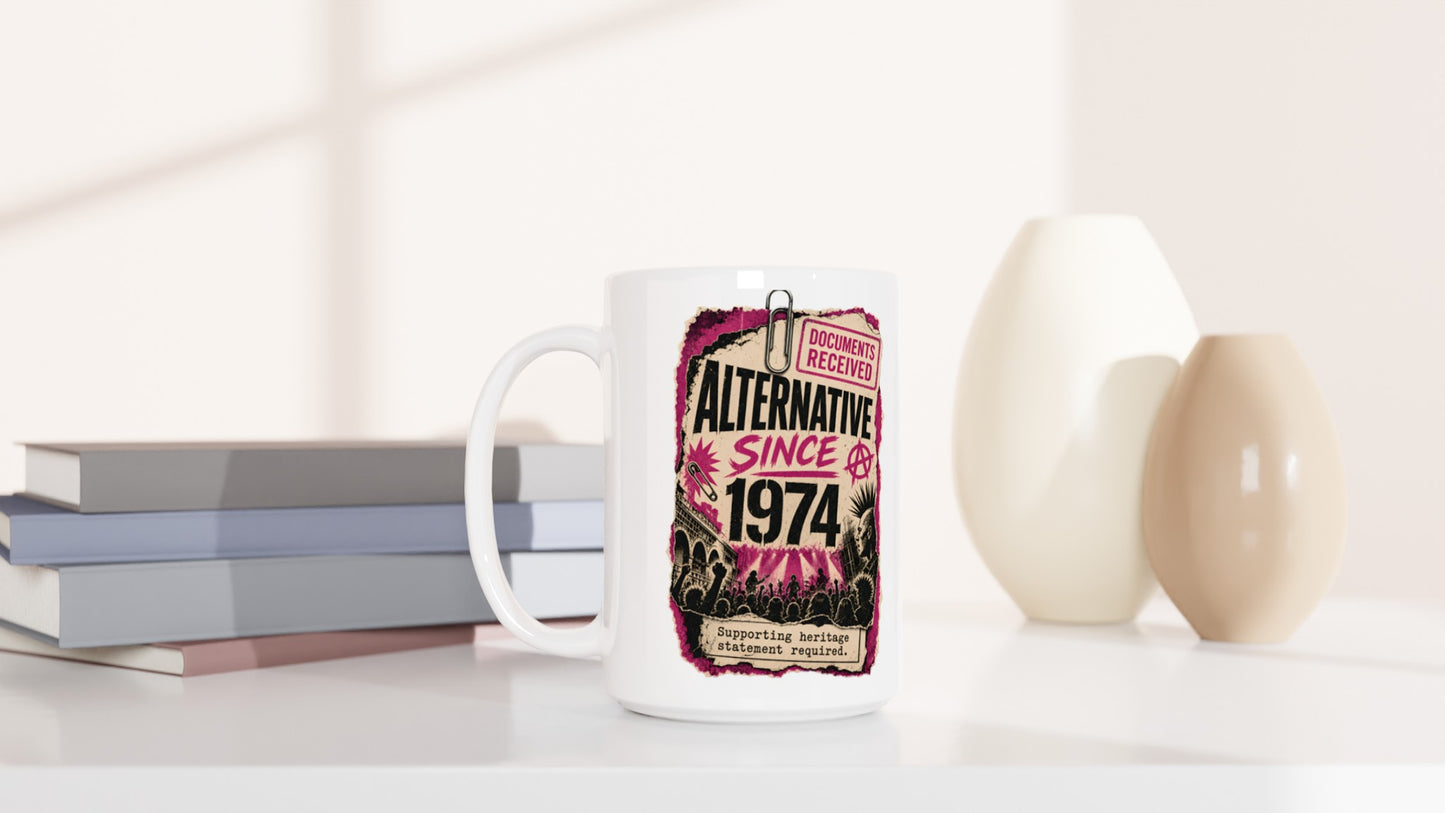 Camden Alternative Since 1974 — Illustrated Large Mug — product view 6
