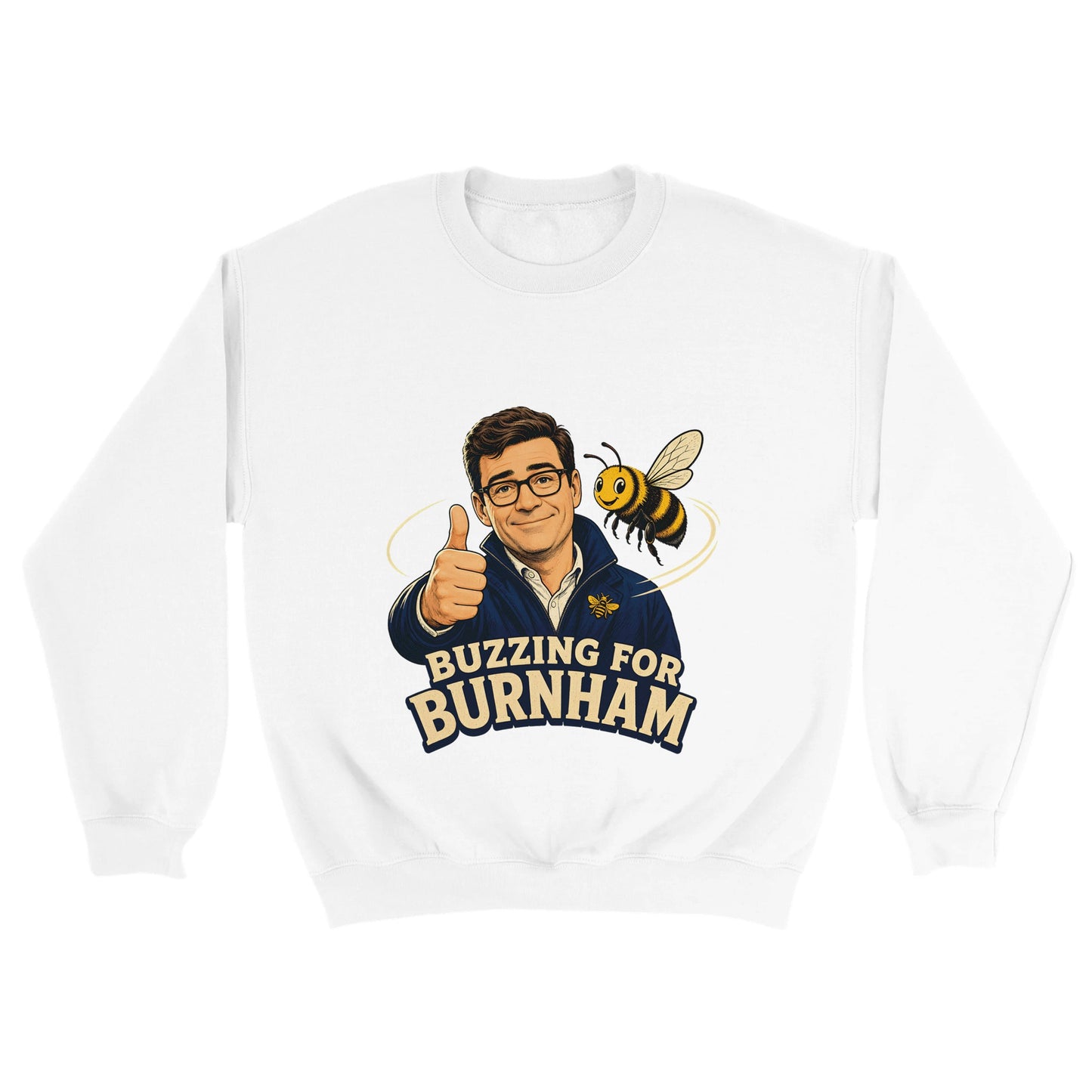 Buzzing for Burnham Sweatshirt — product view 6