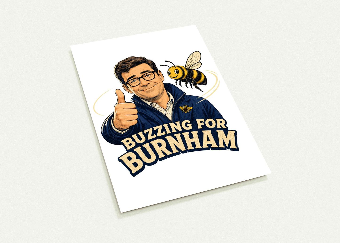 Buzzing for Burnham Postcard Pack — product view 3