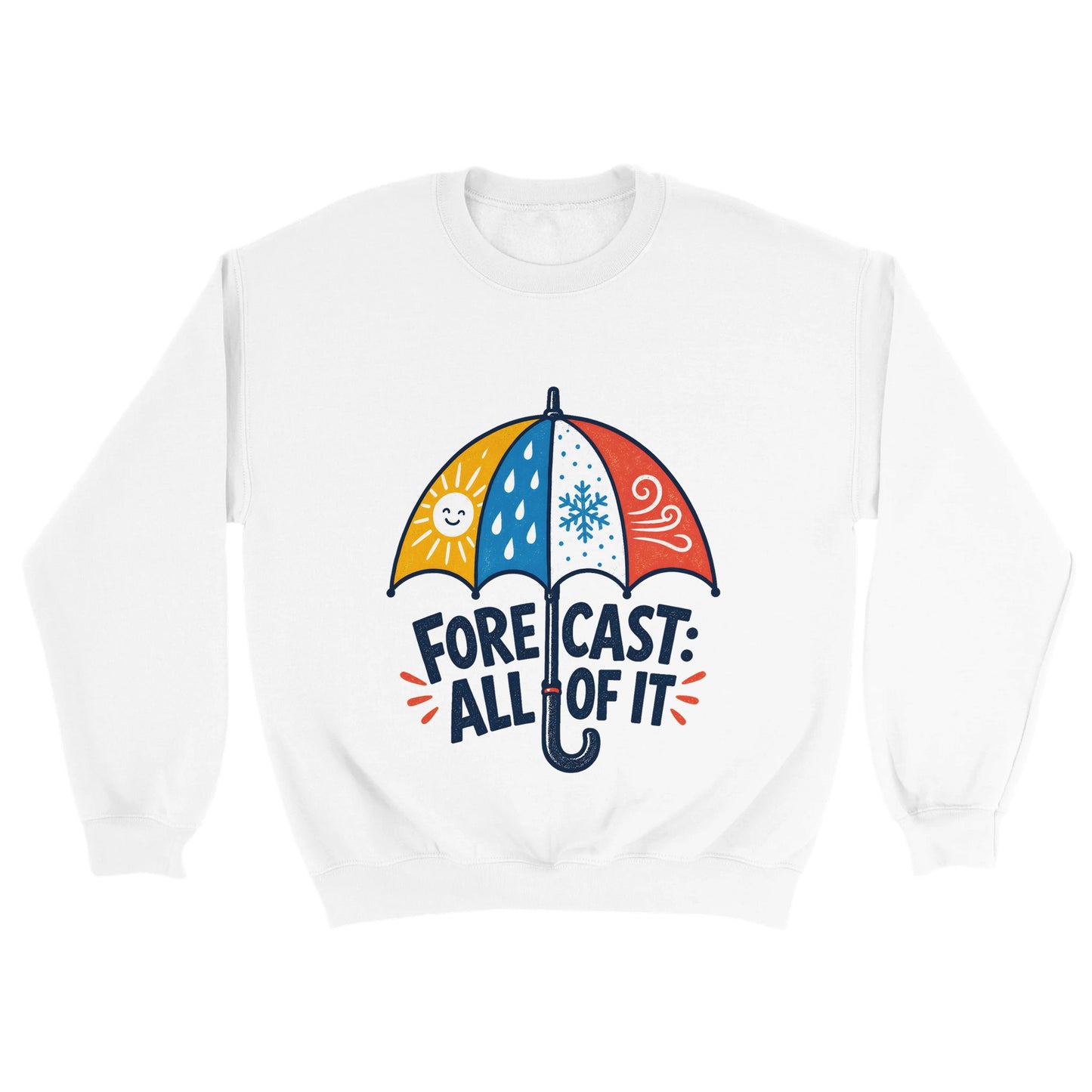 Forecast: All of It British Weather Graphic Sweatshirt — product view 6