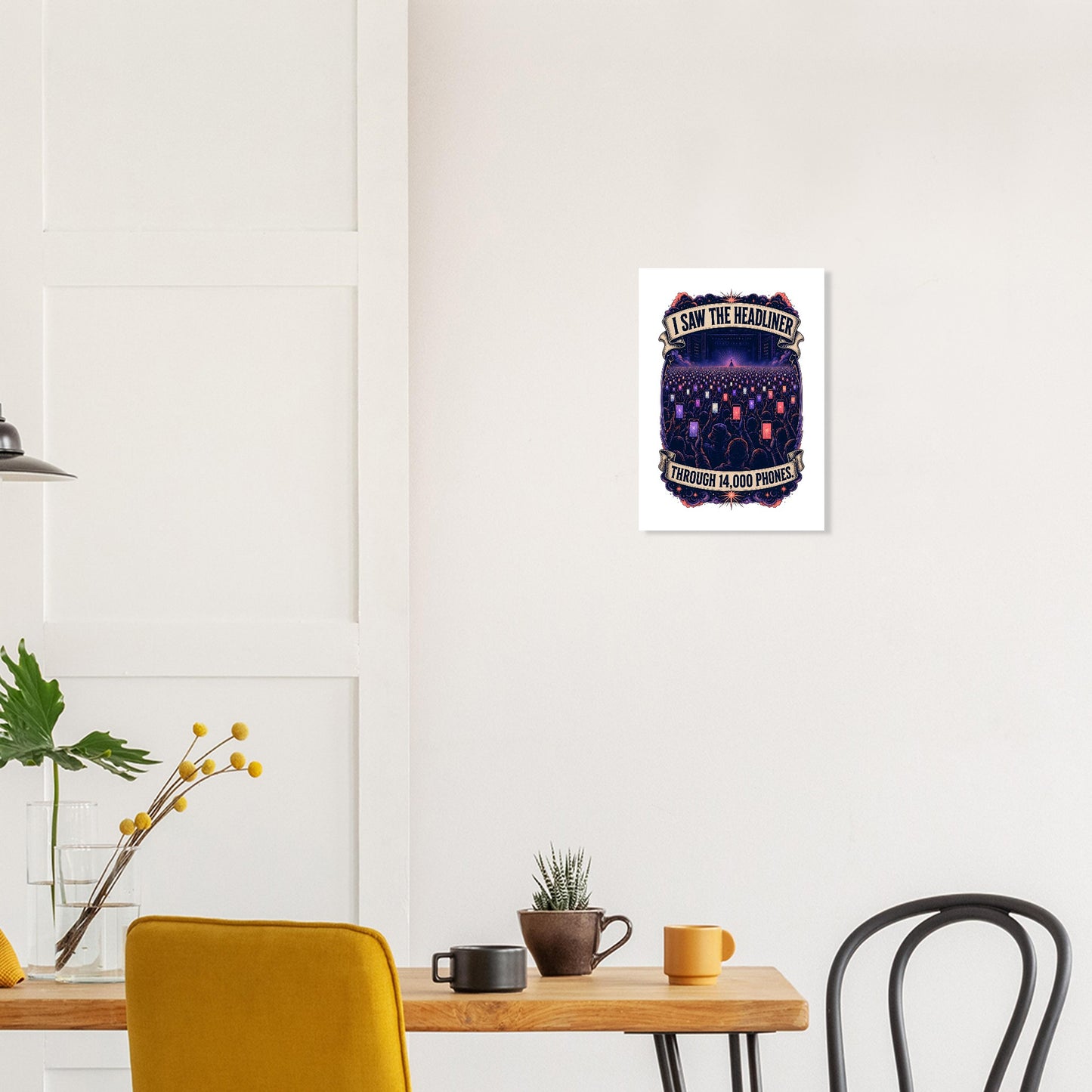 The Headliner Through 14,000 Phones Poster — product view 10