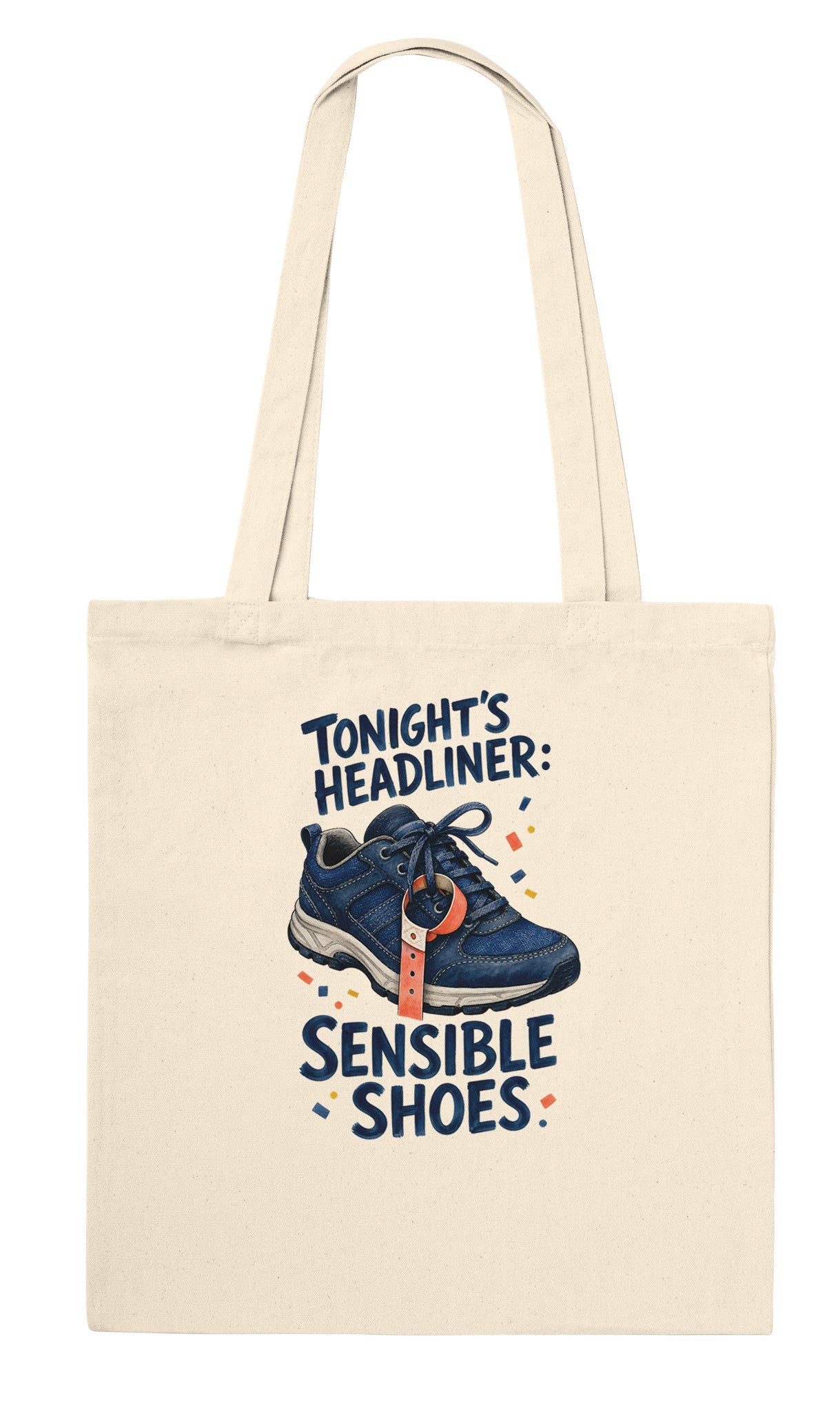 Tonight's Headliner: Sensible Shoes Concert Tote Bag — product view 6