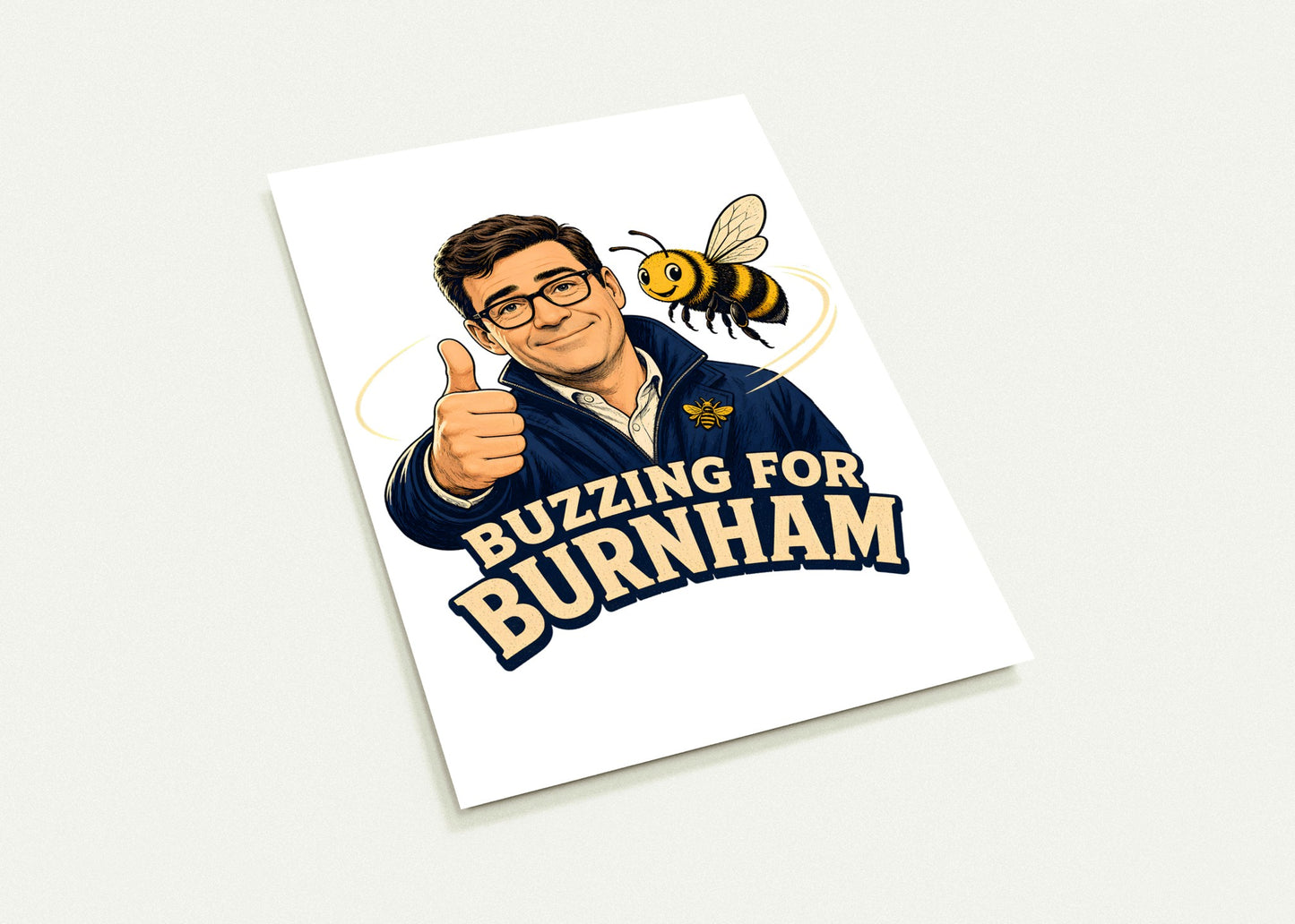 Buzzing for Burnham Postcard Pack — product view 3