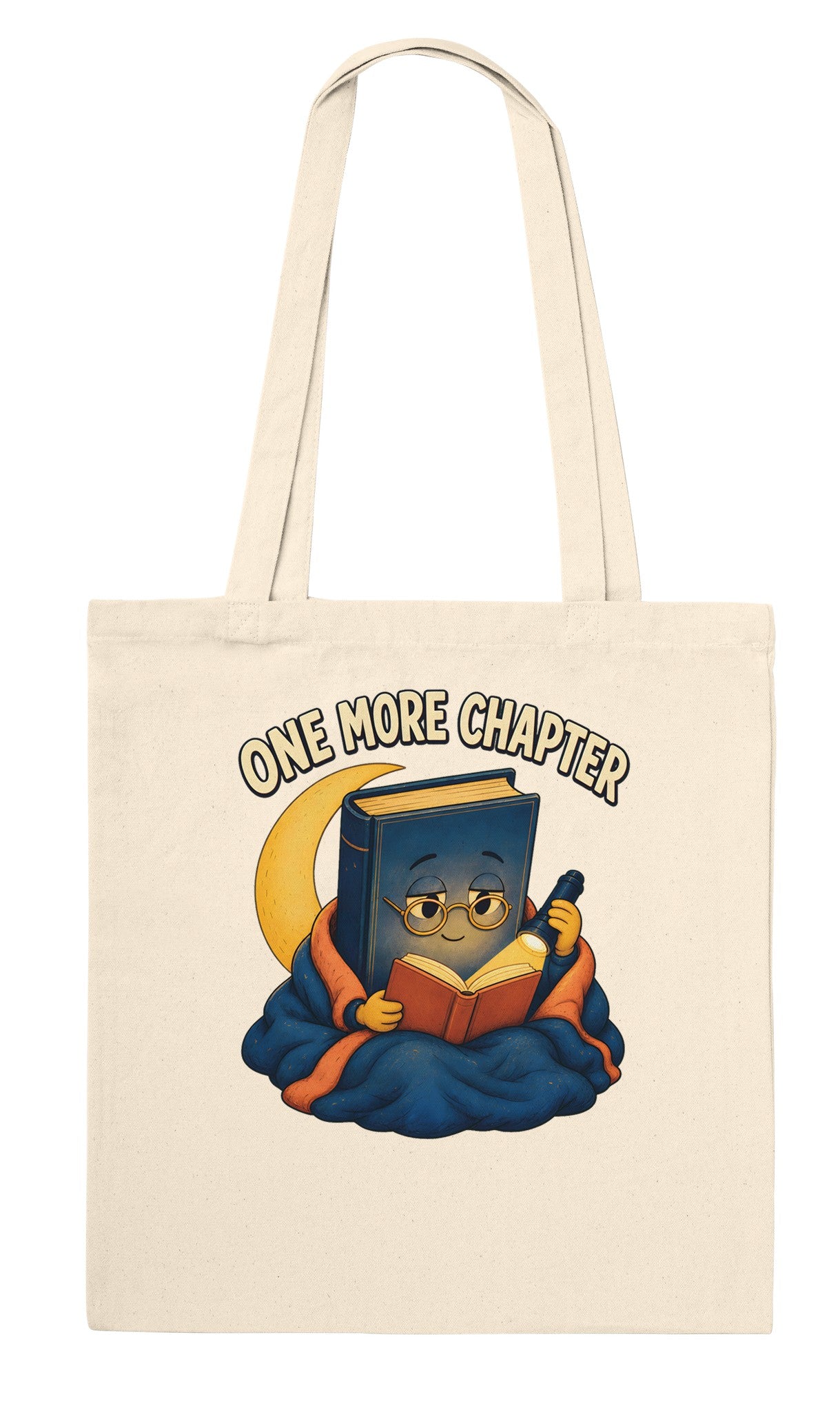 One More Chapter Reader Graphic Tote Bag — product view 6