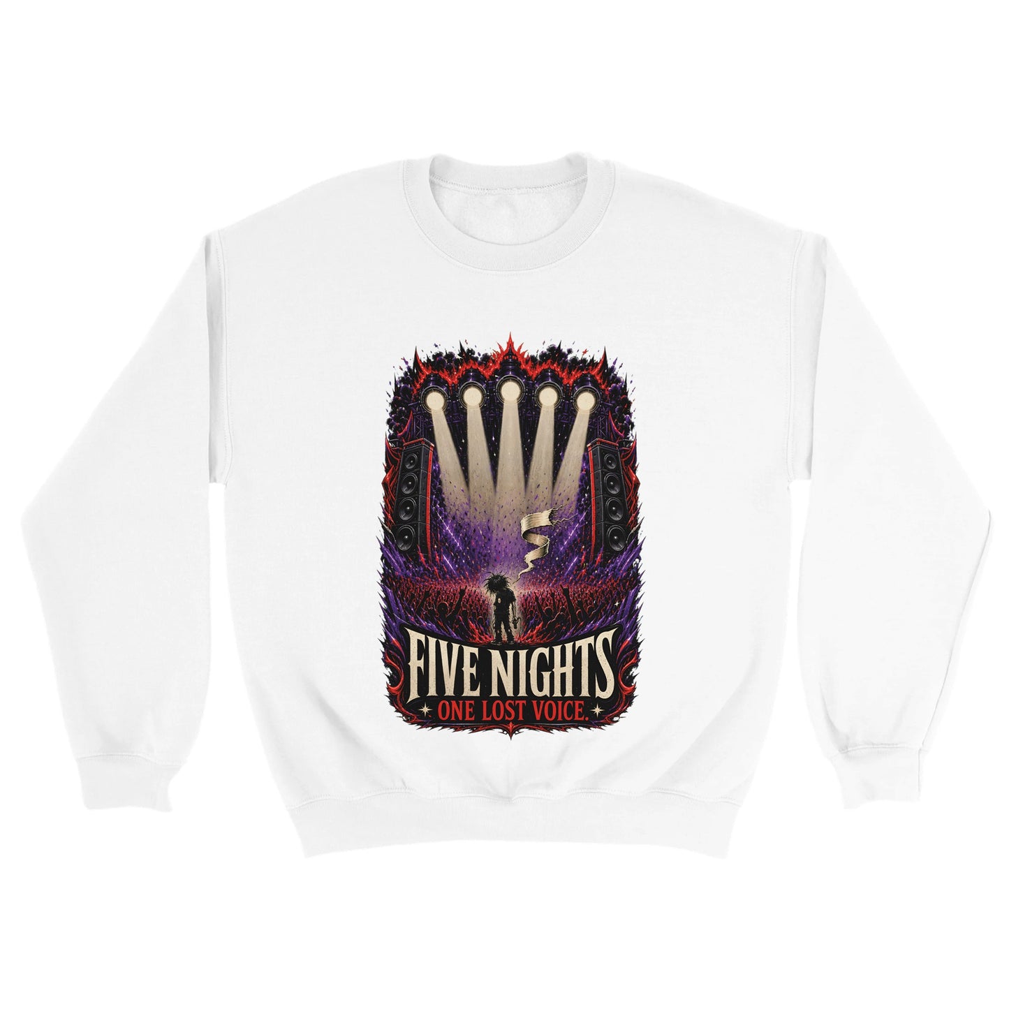 Five Nights, One Lost Voice Sweatshirt — product view 6