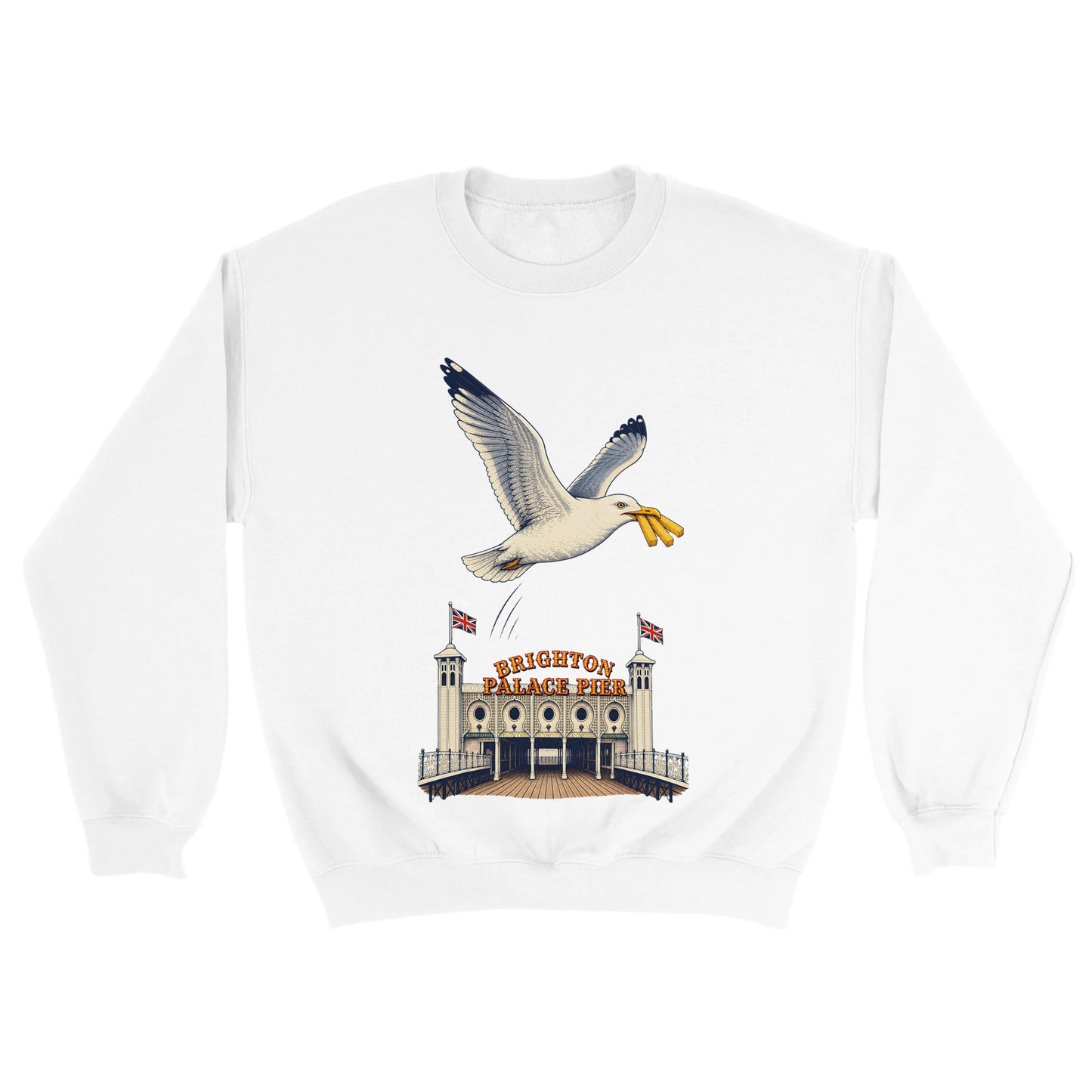 Brighton Palace Pier Chip Heist Sweatshirt — product view 18