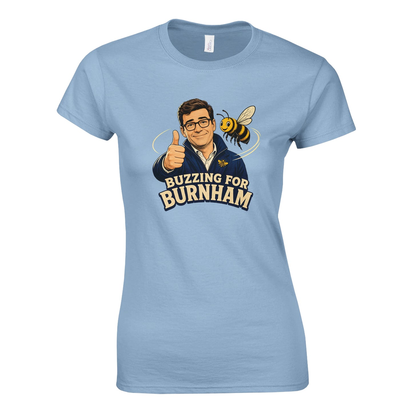 Buzzing for Burnham Women's T-shirt — product view 4