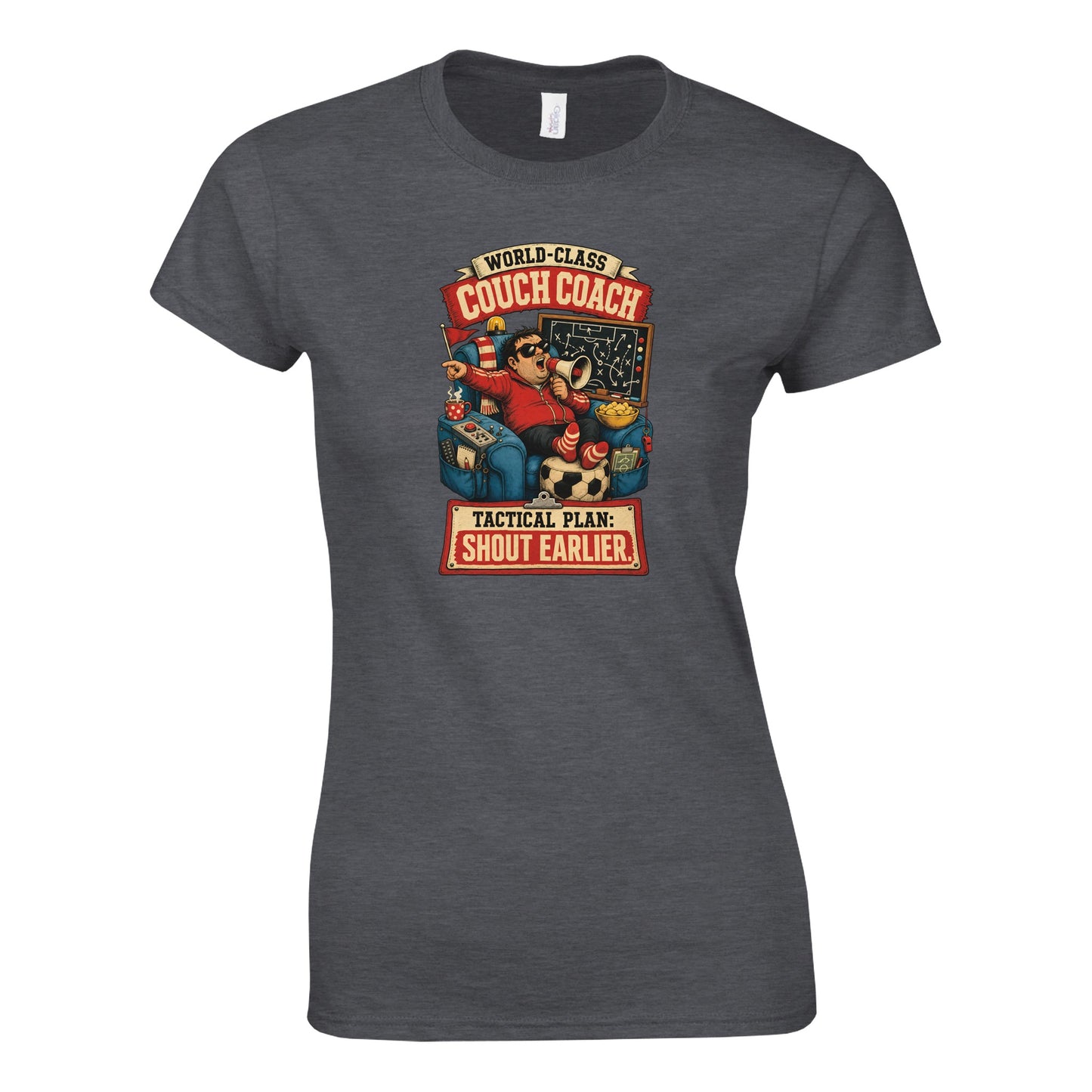 World-Class Couch Coach Women's T-shirt — product view 11