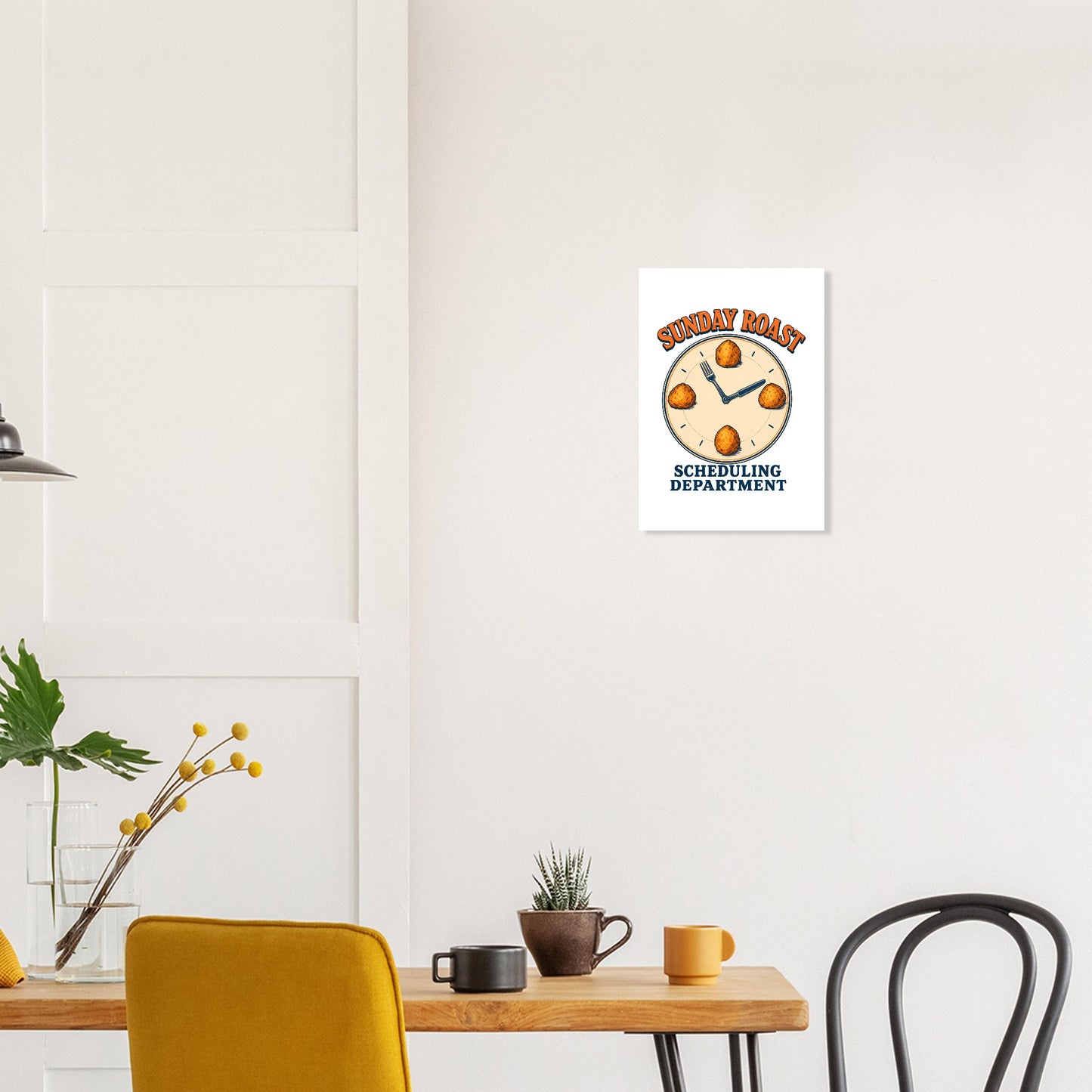 Sunday Roast Scheduling Department Poster — product view 10