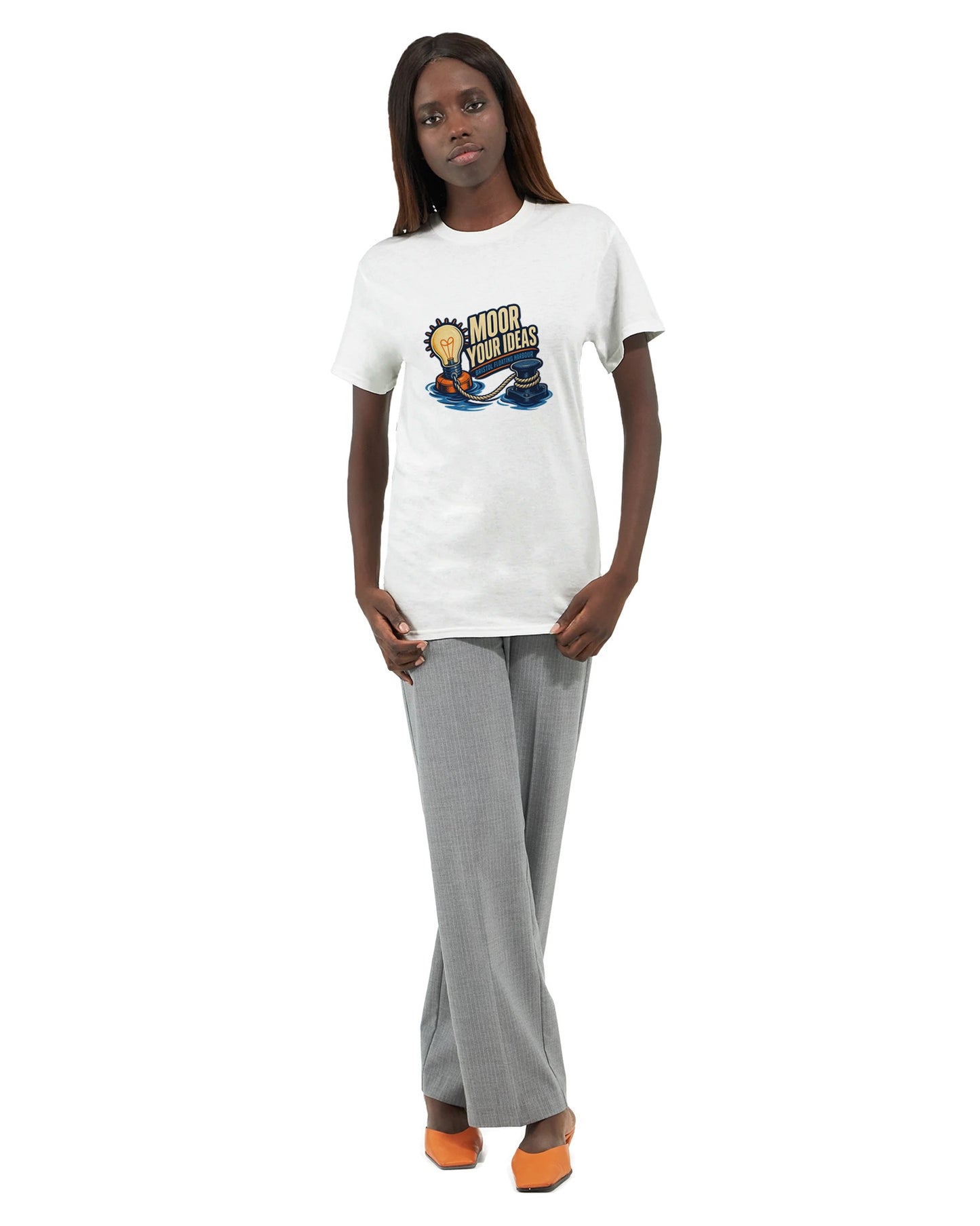 Moor Your Ideas – Bristol Floating Harbour Women's T-shirt — product view 7