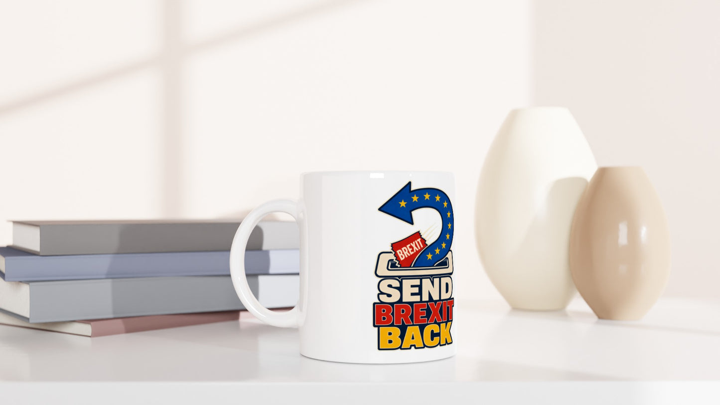 Send Brexit Back Pro-EU Graphic Mug — product view 5