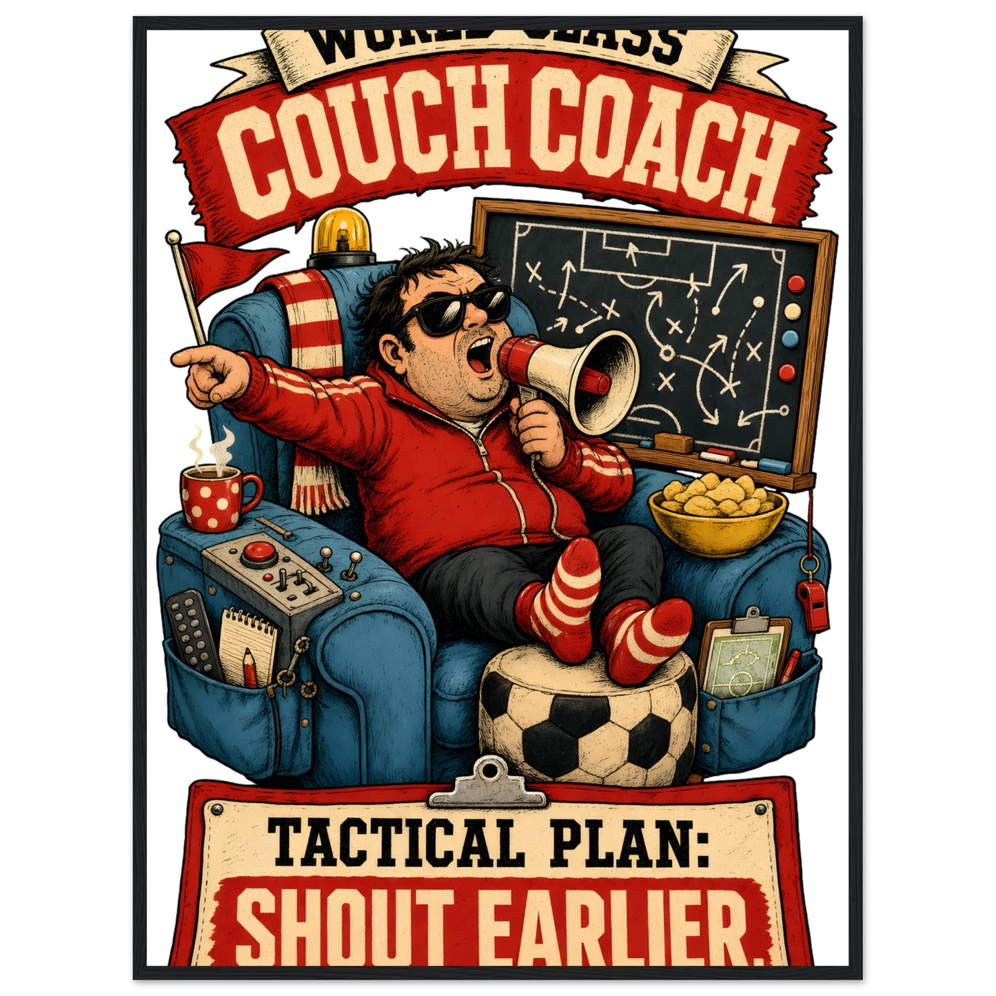 World-Class Couch Coach Framed Wall Art — product view 8