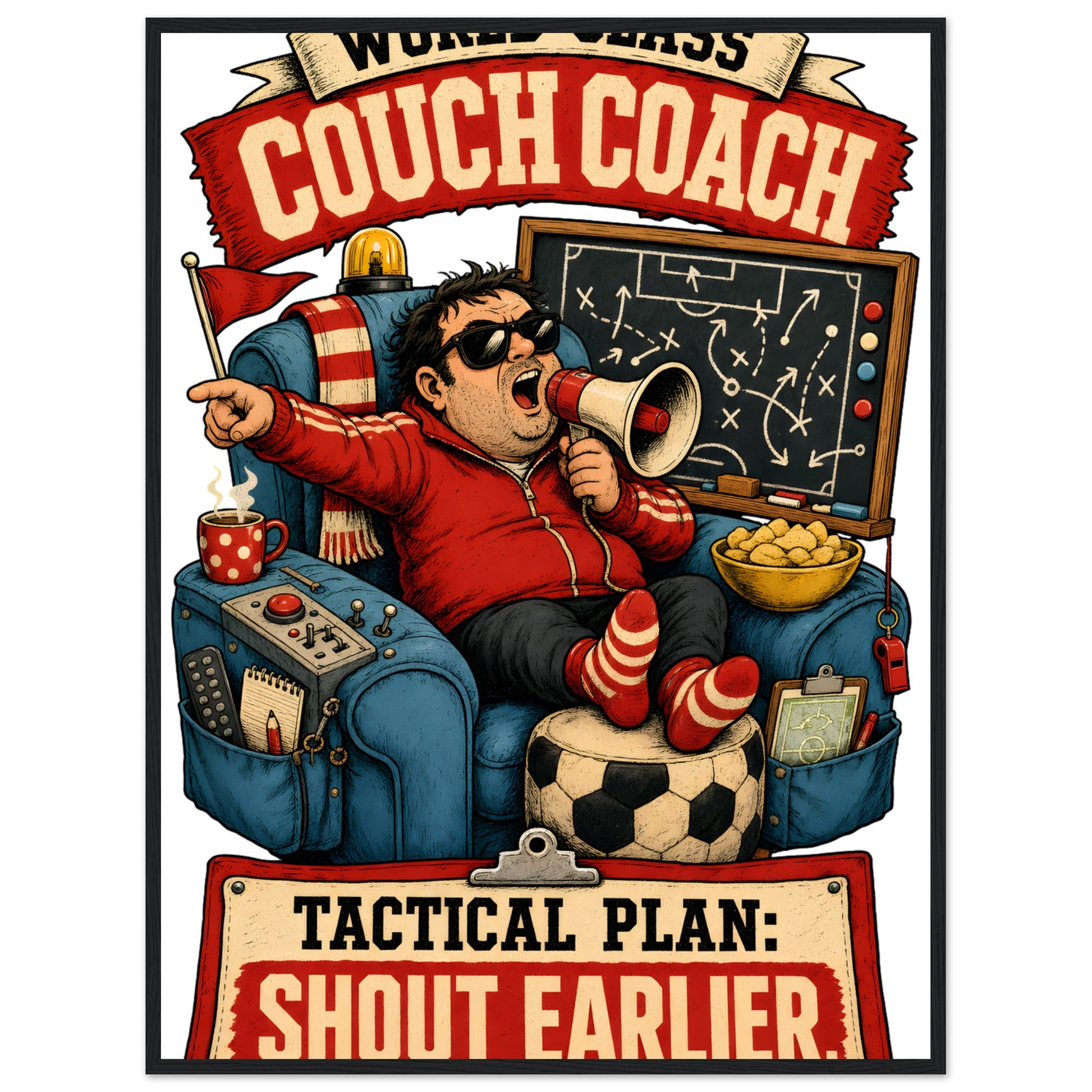 World-Class Couch Coach Framed Wall Art — product view 8