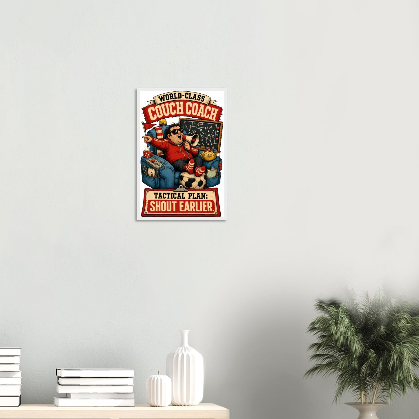 World-Class Couch Coach Framed Wall Art — product view 11