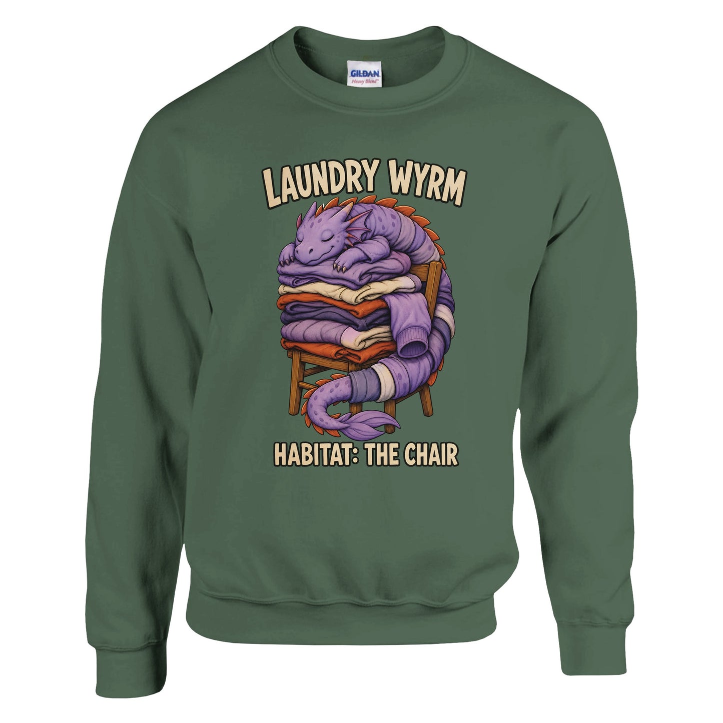 Laundry Wyrm – Habitat: The Chair Sweatshirt — product view 17