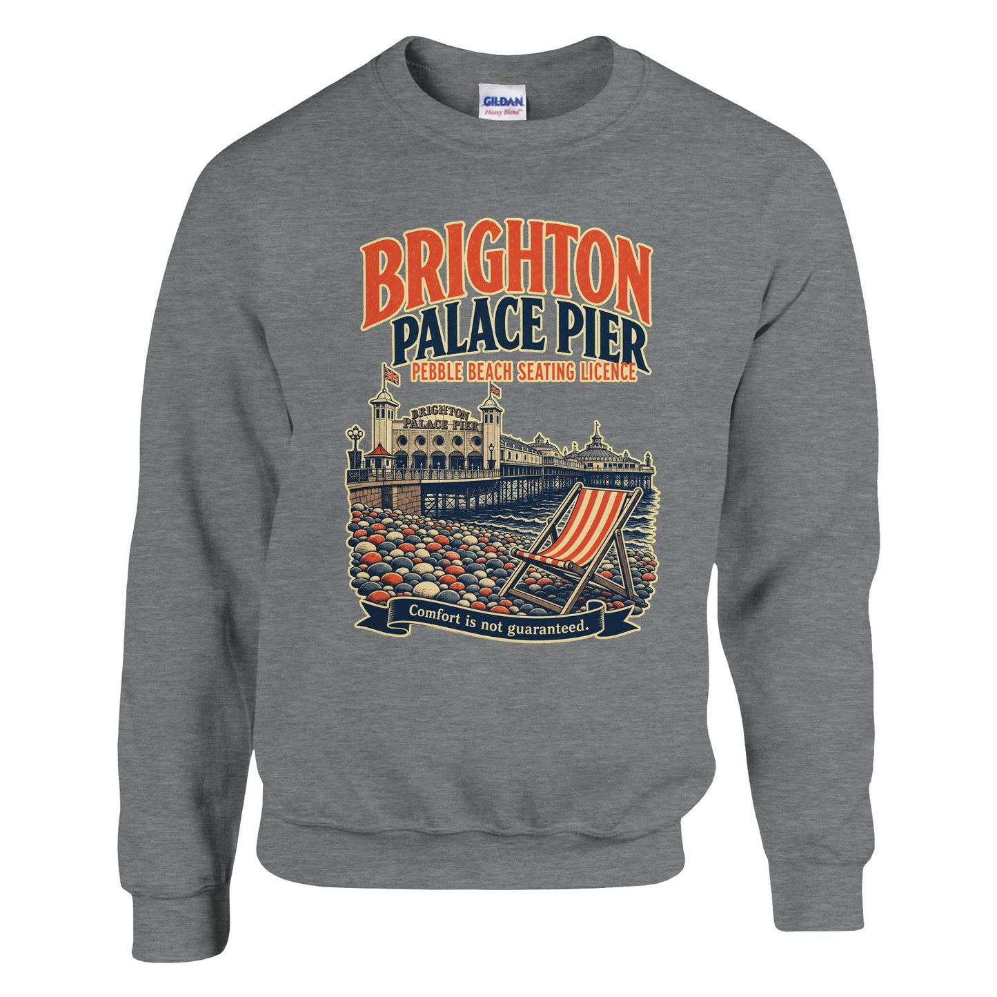 Brighton Pebble Beach Seating Licence Sweatshirt — product view 16