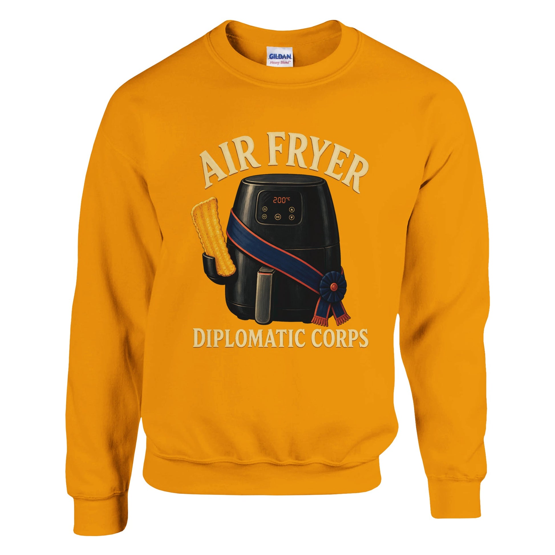 Air Fryer Diplomatic Corps Sweatshirt — product view 11