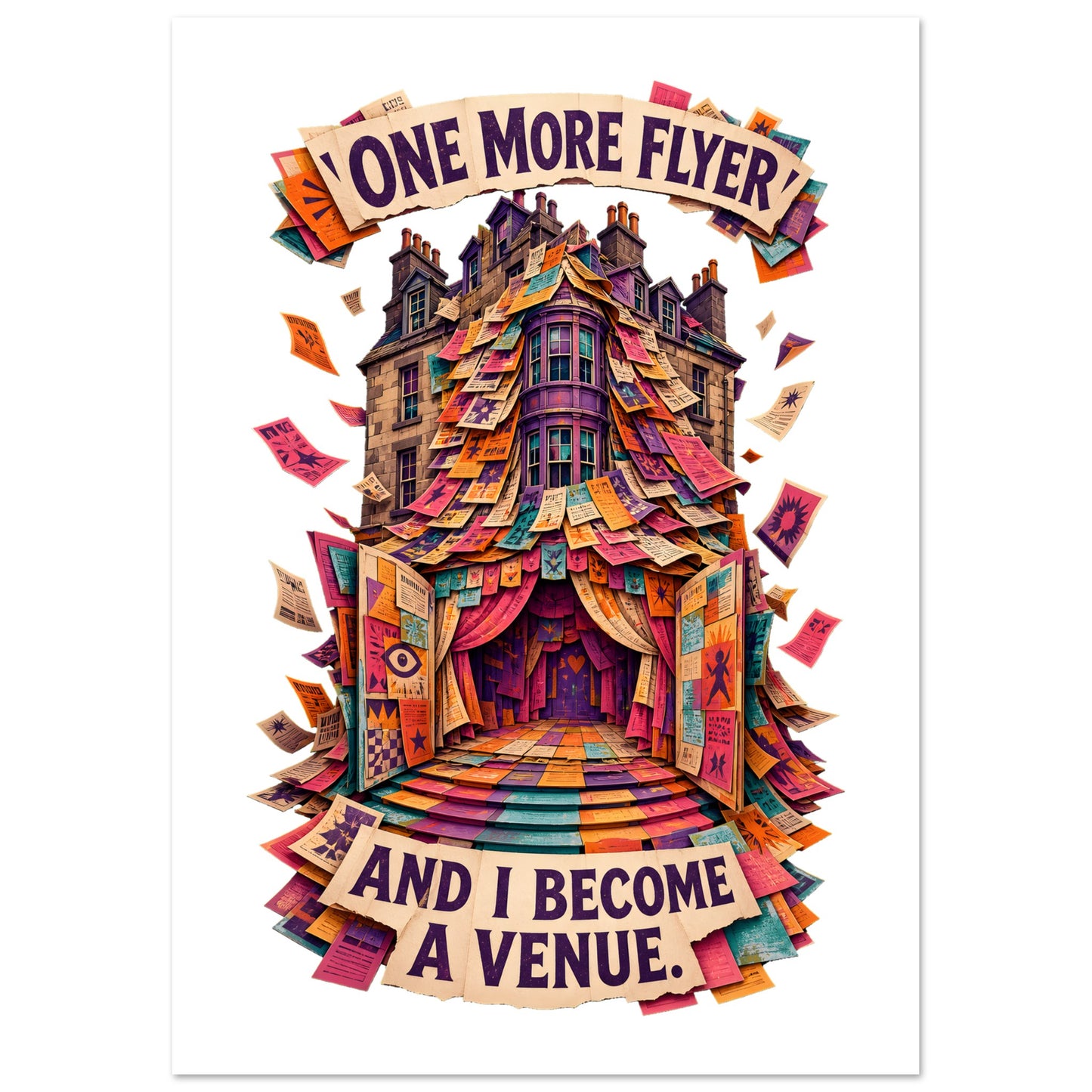 One More Flyer and I Become a Venue Poster — product view 1