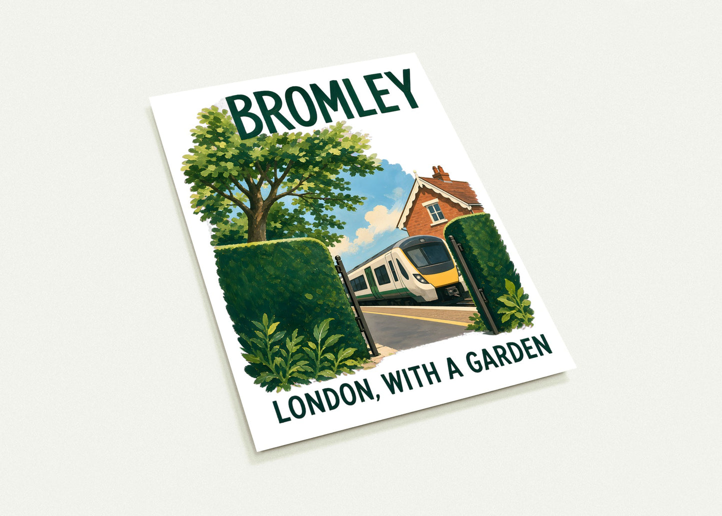 Bromley: London with a Garden Postcard Pack — product view 3