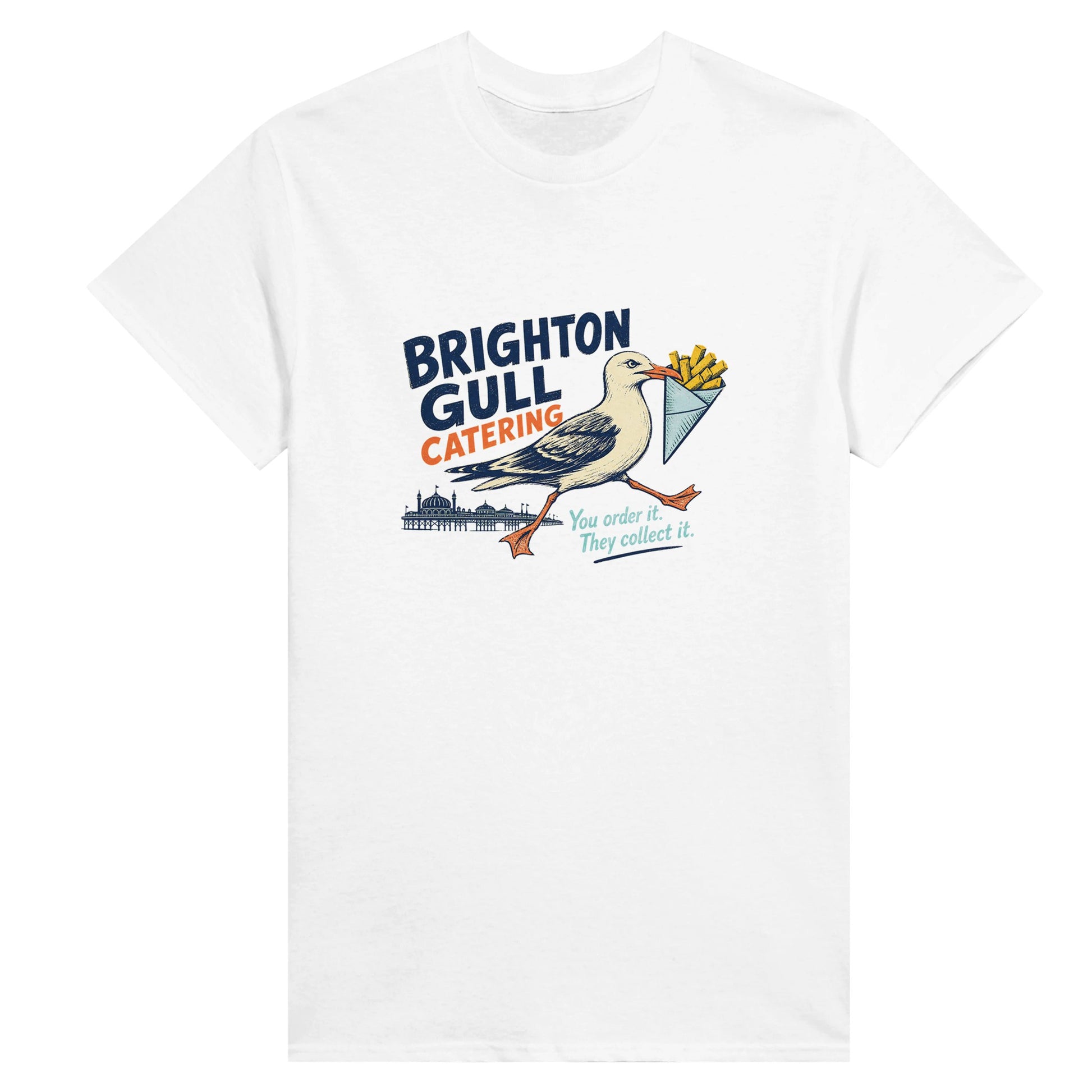 Brighton Gull Catering - You Order It, They Collect It Women's T-shirt — product view 1
