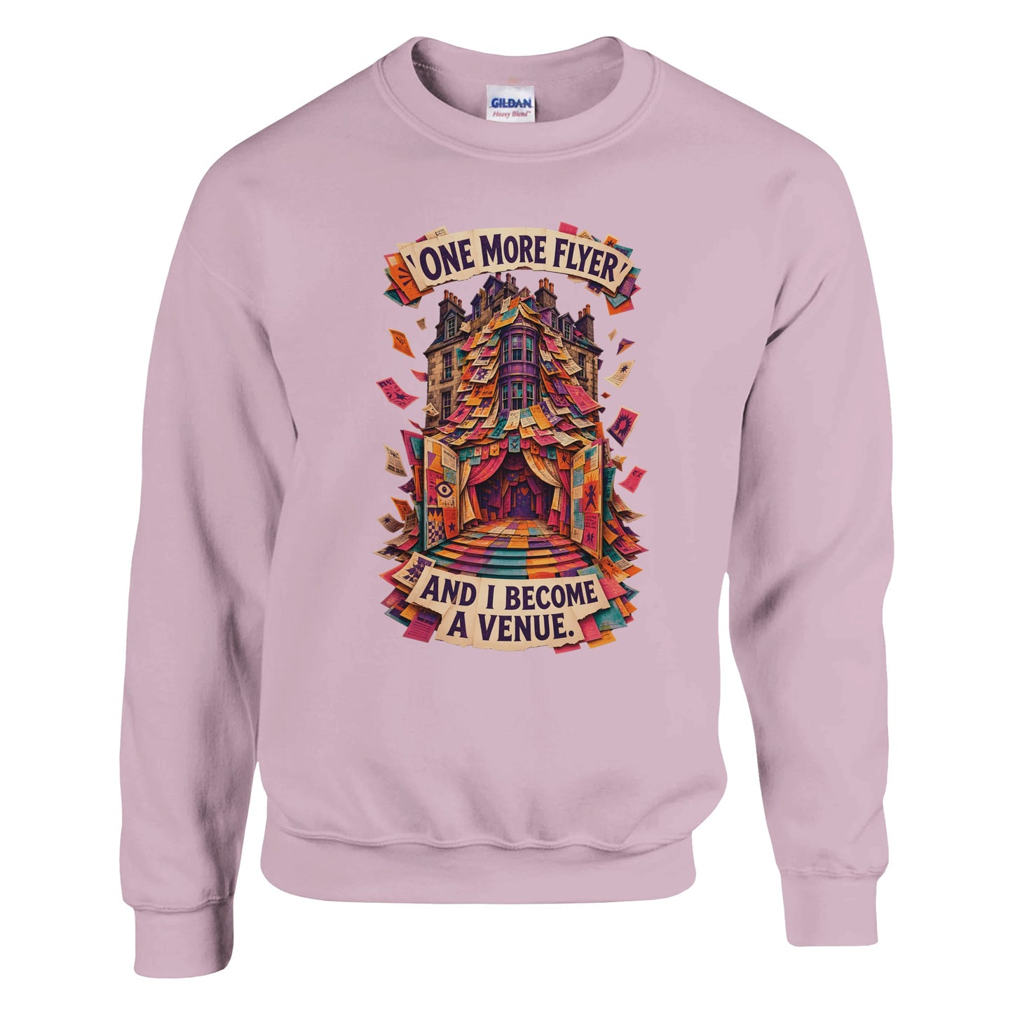 One More Flyer and I Become a Venue Sweatshirt — product view 5