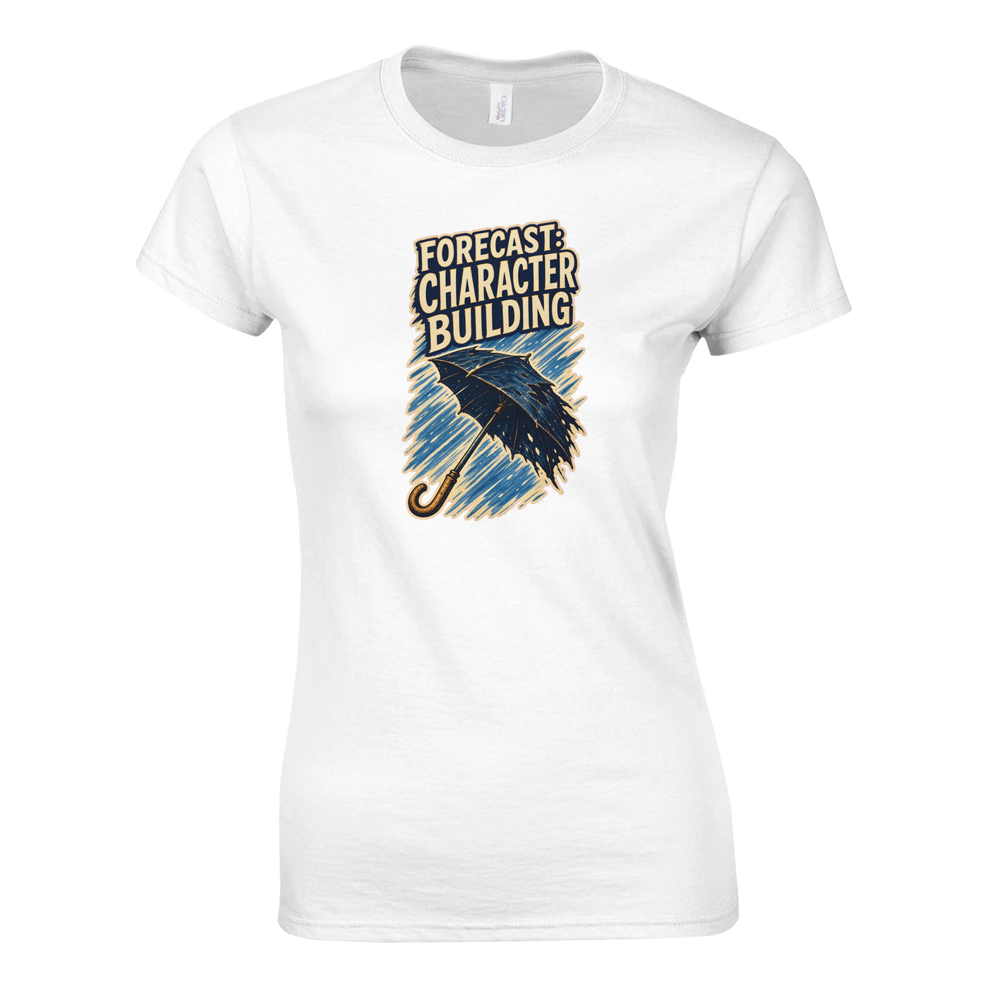 Forecast: Character Building – British Weather Women's T-shirt