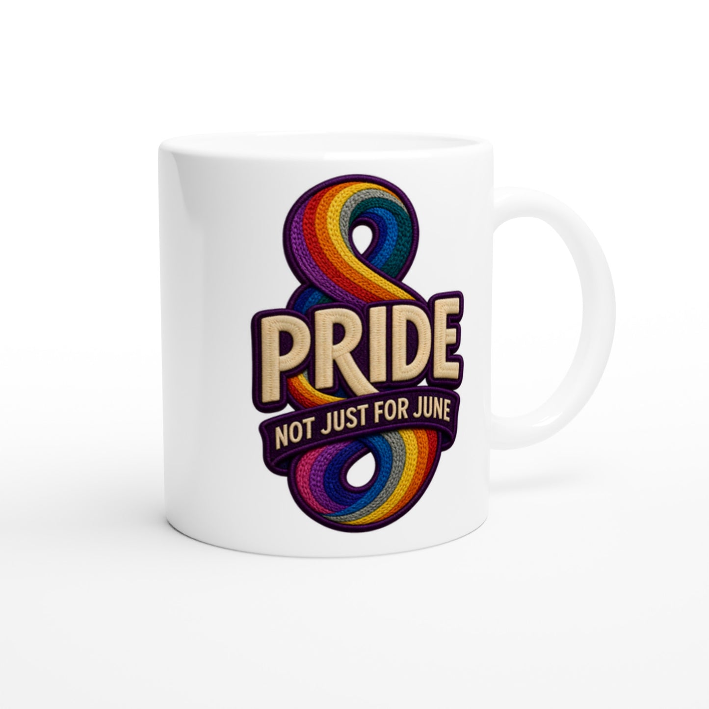 Pride: Not Just for June Mug — product view 2