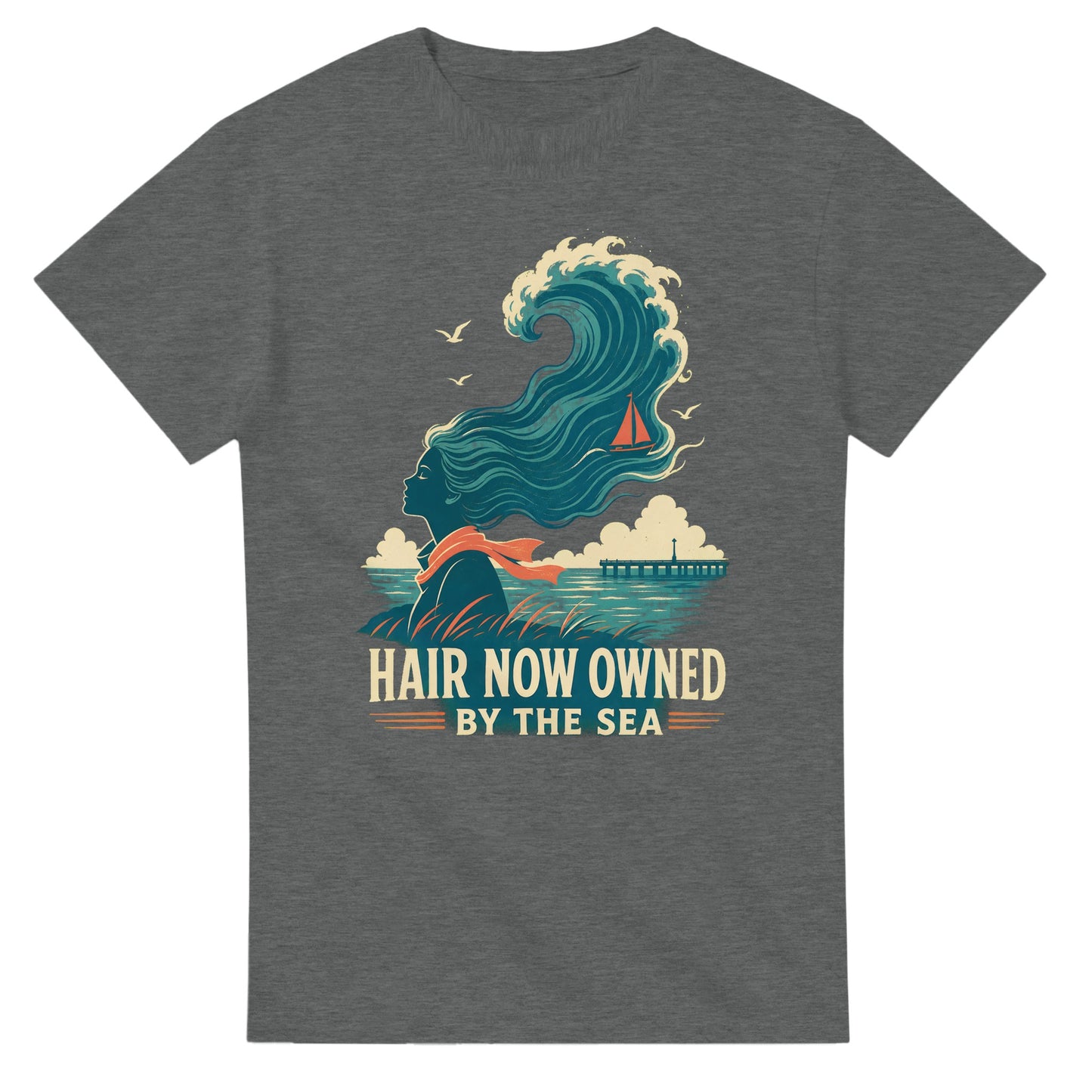 Hair Now Owned by the Sea T-shirt — product view 3
