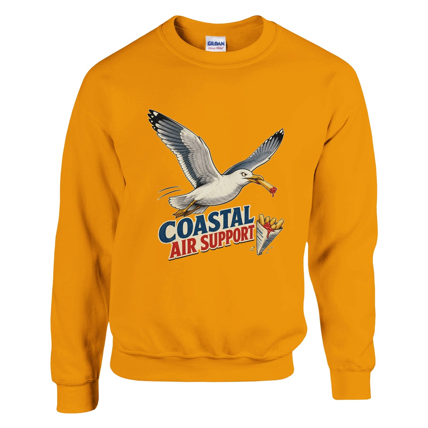 Coastal Air Support Seagull Graphic Sweatshirt — product view 11