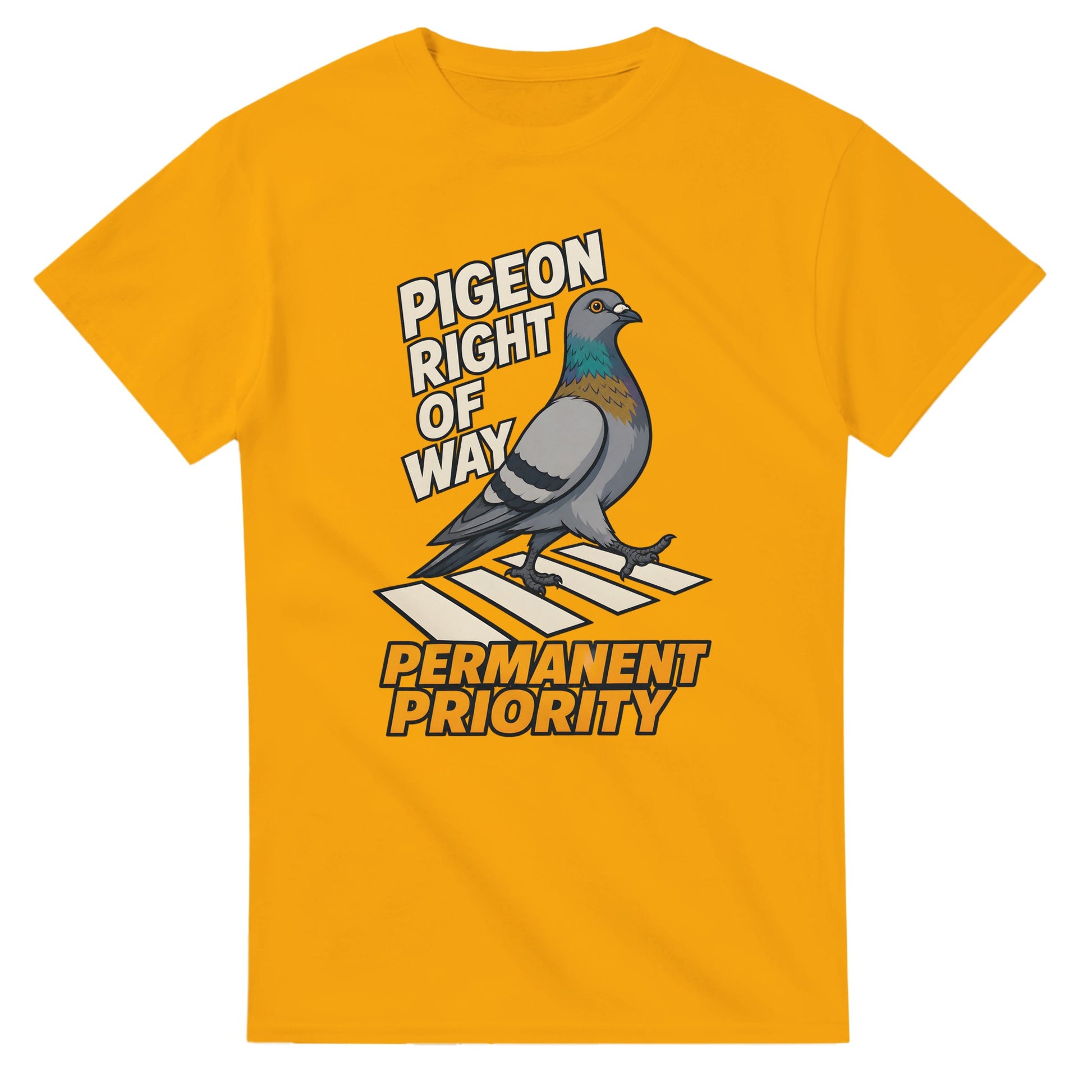 Pigeon Right of Way T-shirt — product view 14