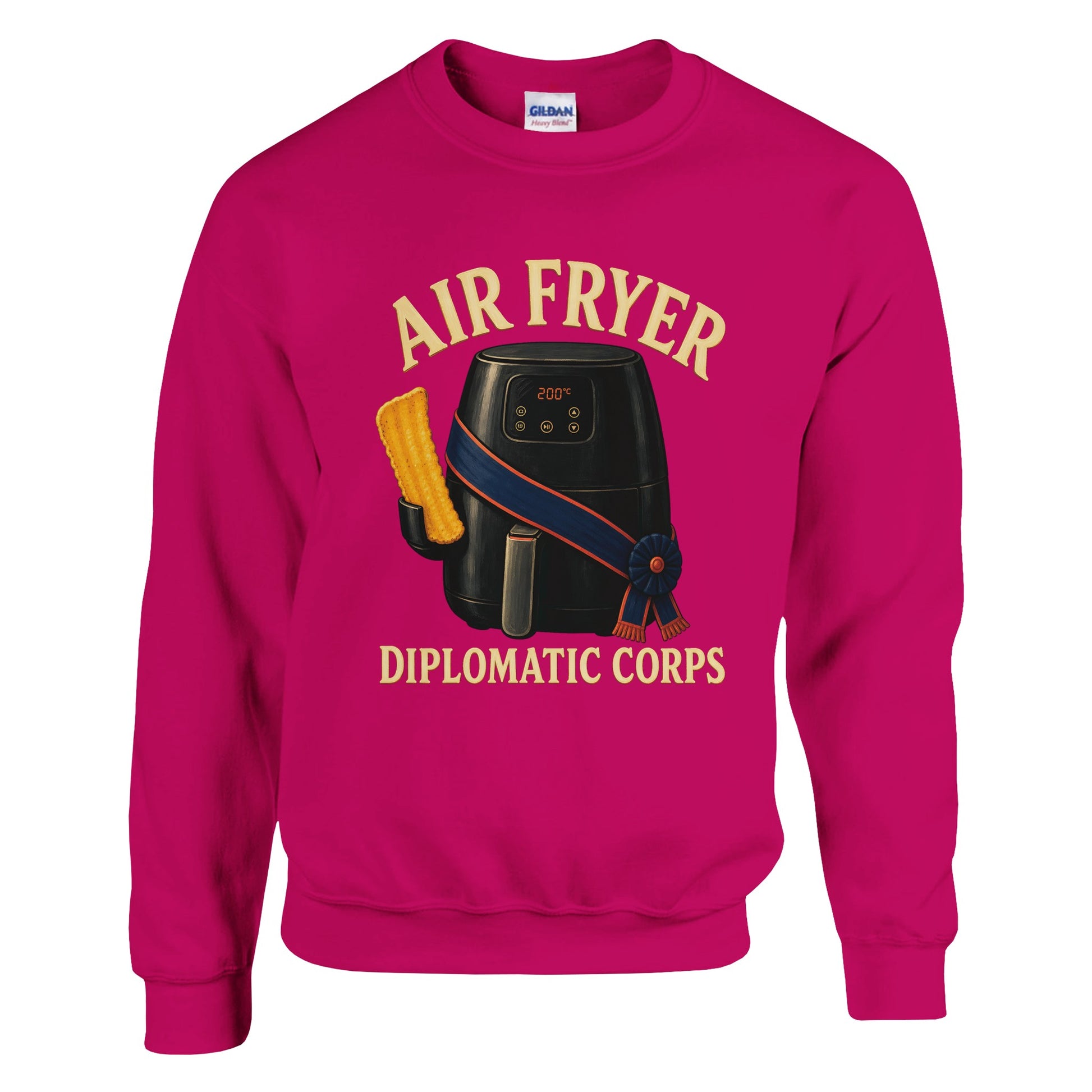 Air Fryer Diplomatic Corps Sweatshirt — product view 2