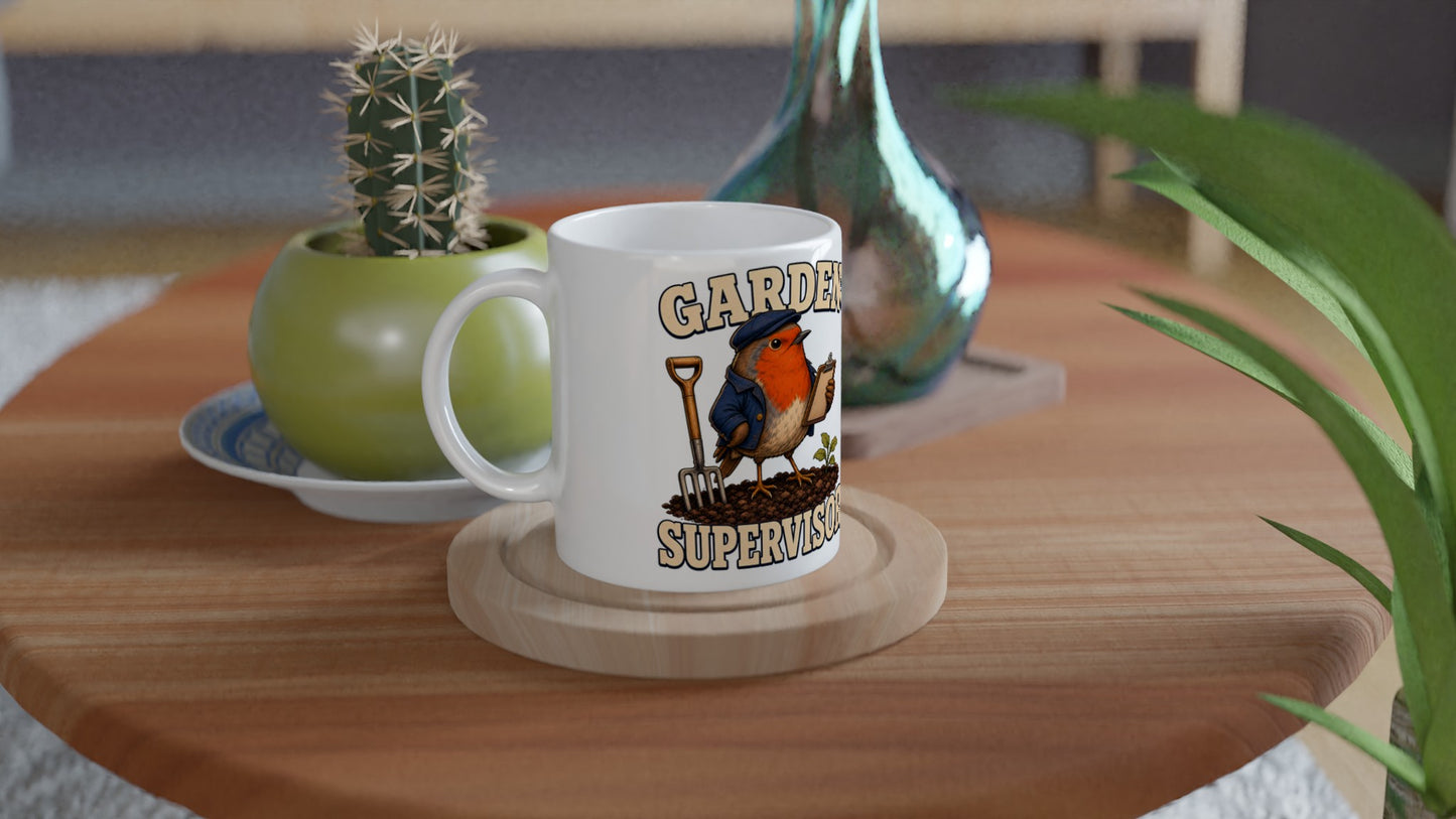 Garden Supervisor Robin Mug — product view 3