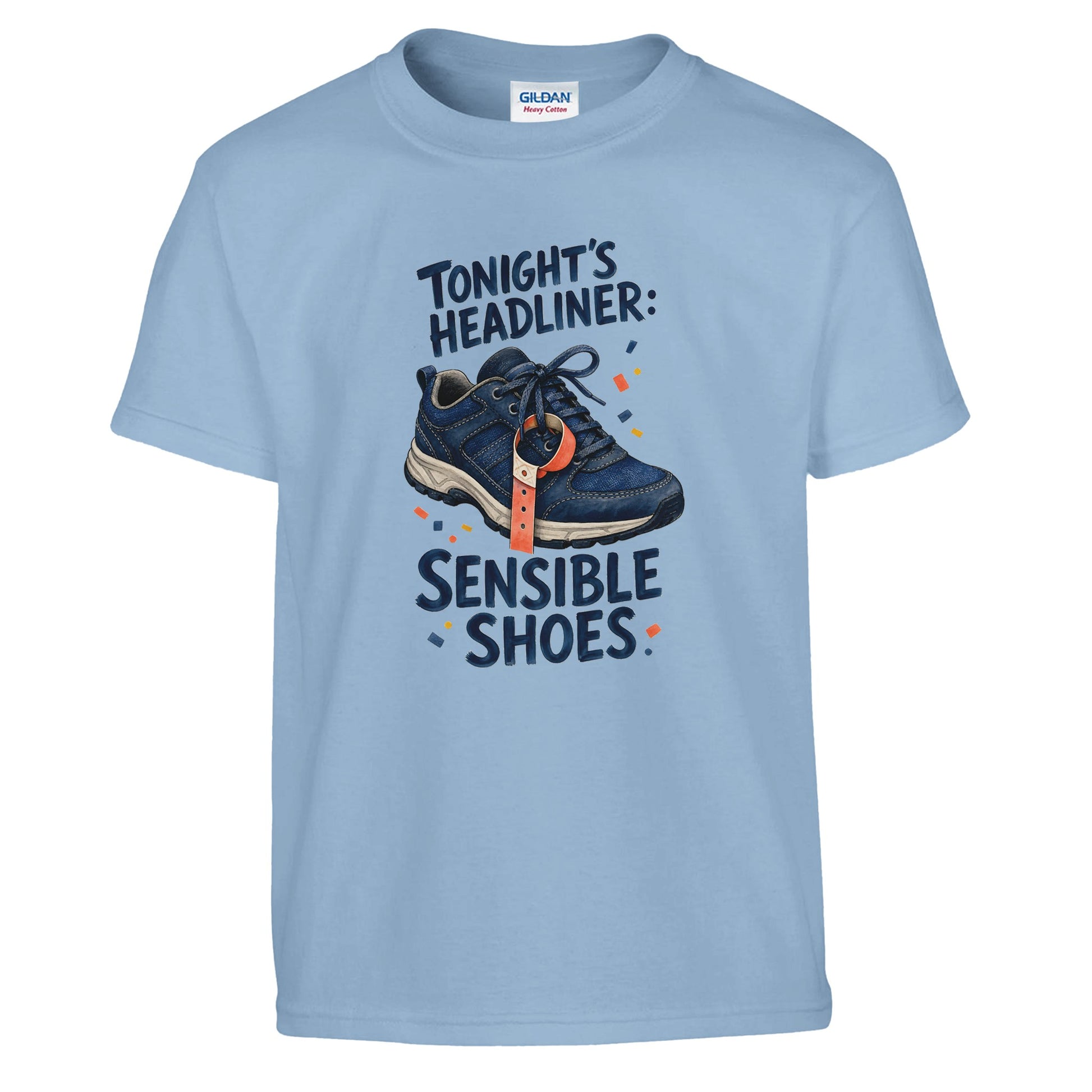 Tonight's Headliner: Sensible Shoes Concert Kids' T-shirt — product view 3