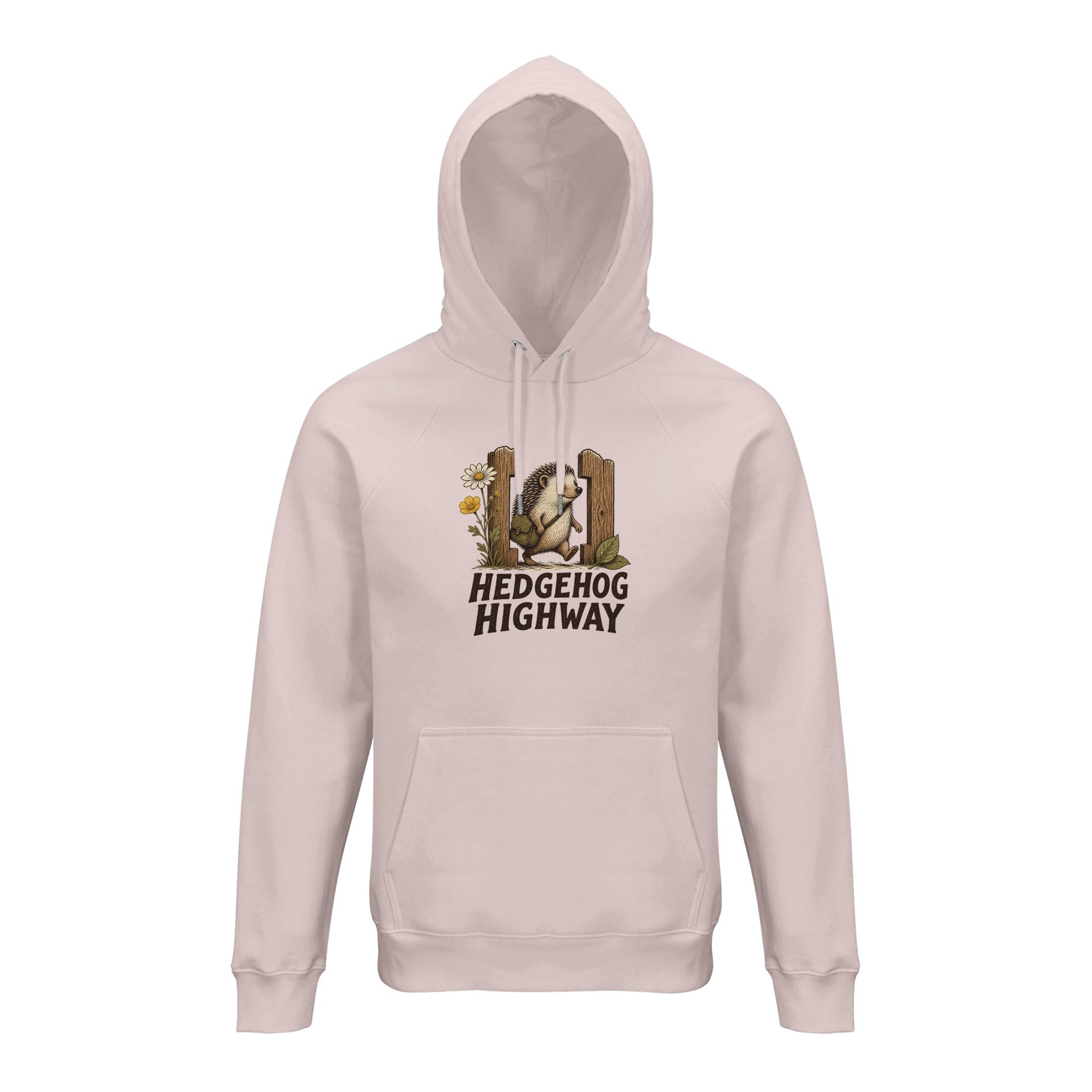 Hedgehog Highway Garden Graphic Hoodie — product view 2