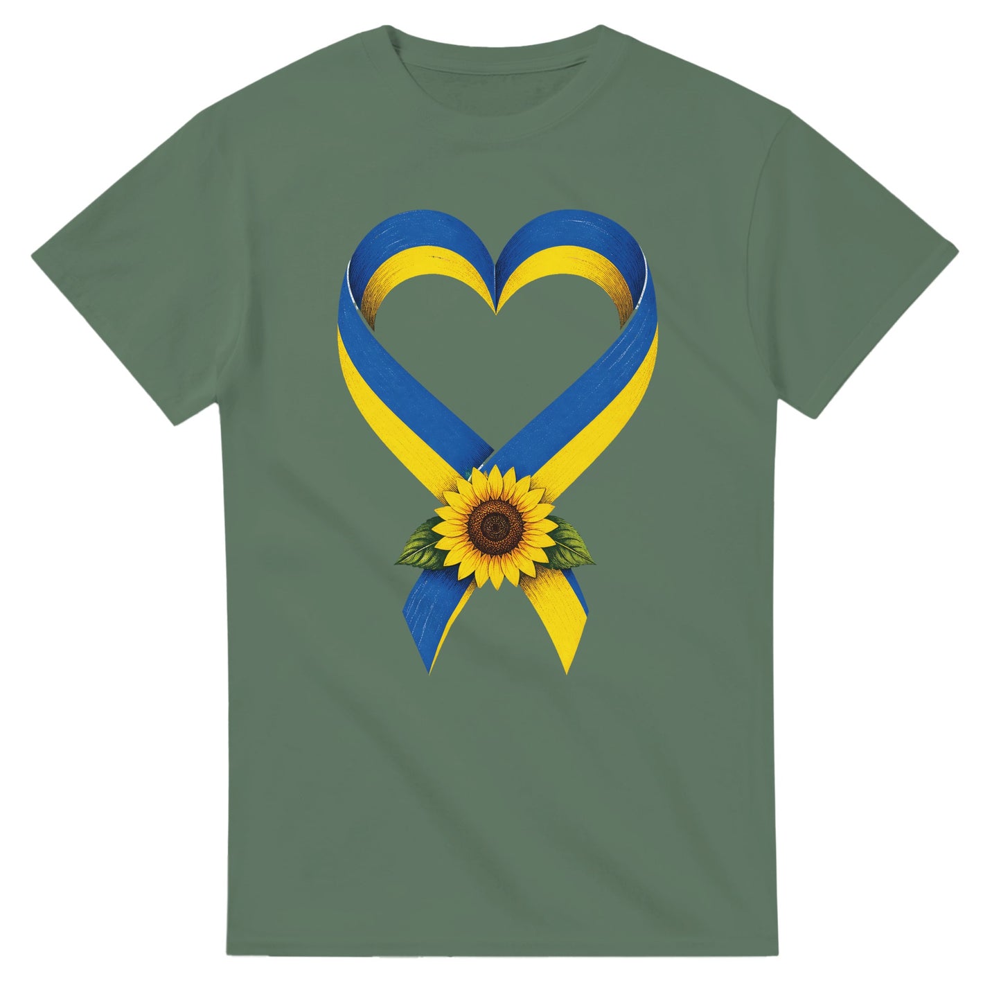 Ukraine Solidarity Ribbon T-shirt — product view 13