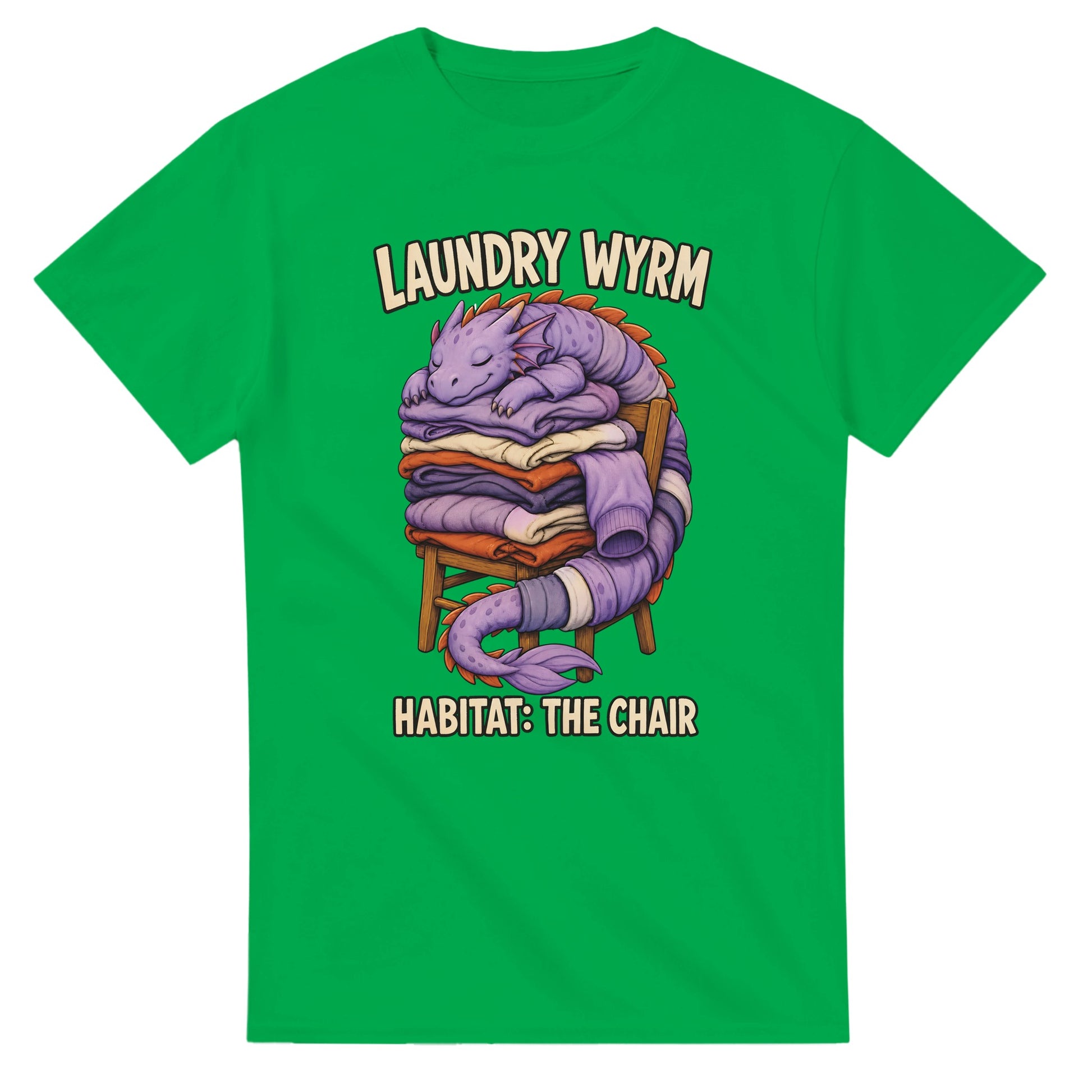 Laundry Wyrm – Habitat: The Chair T-shirt — product view 11