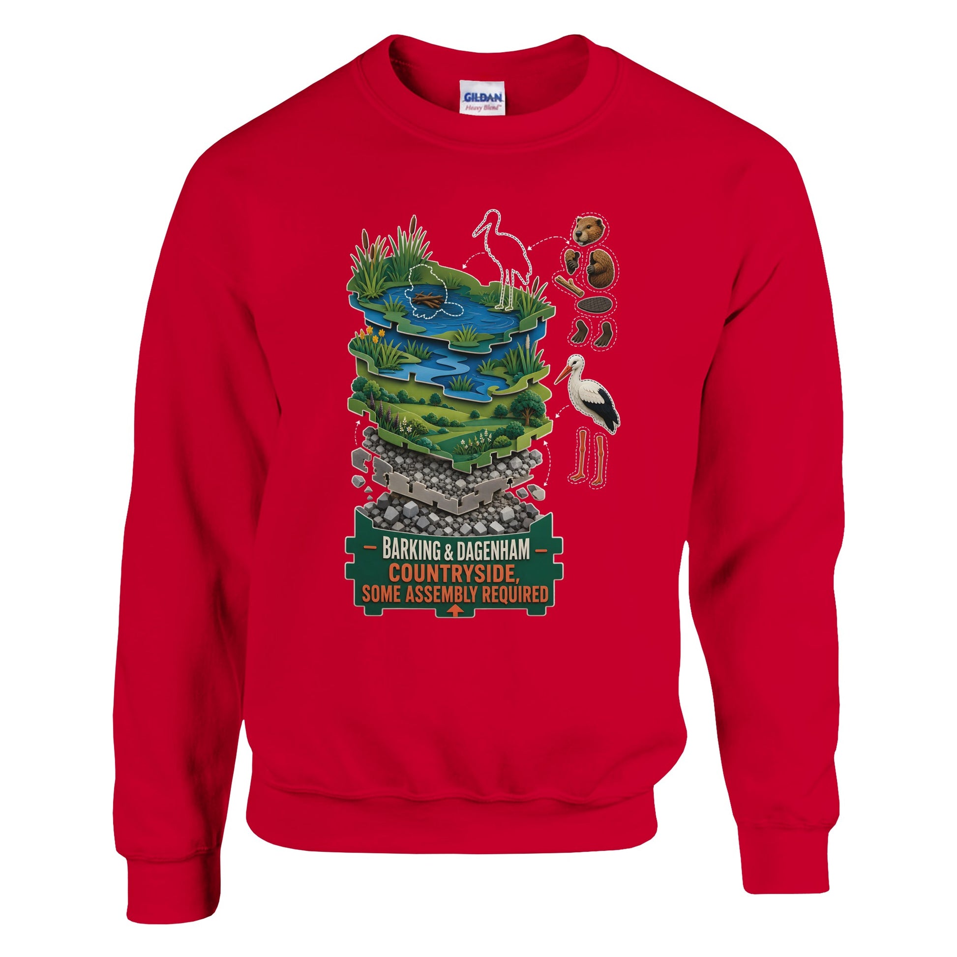 Barking & Dagenham Countryside Sweatshirt — product view 3