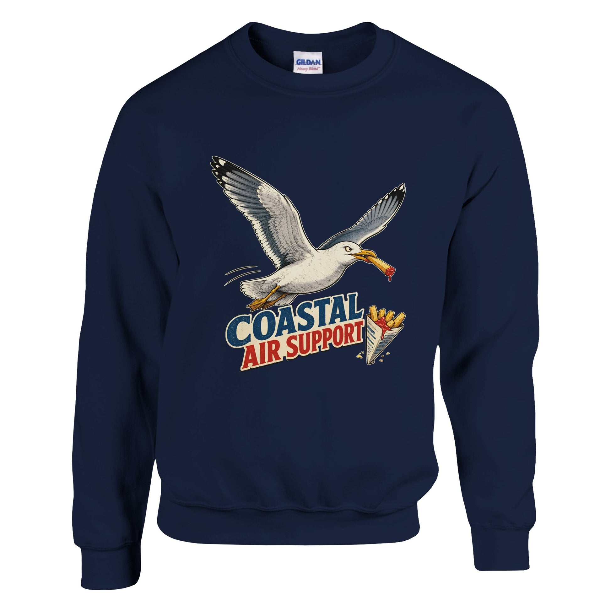 Coastal Air Support Seagull Graphic Sweatshirt — product view 13